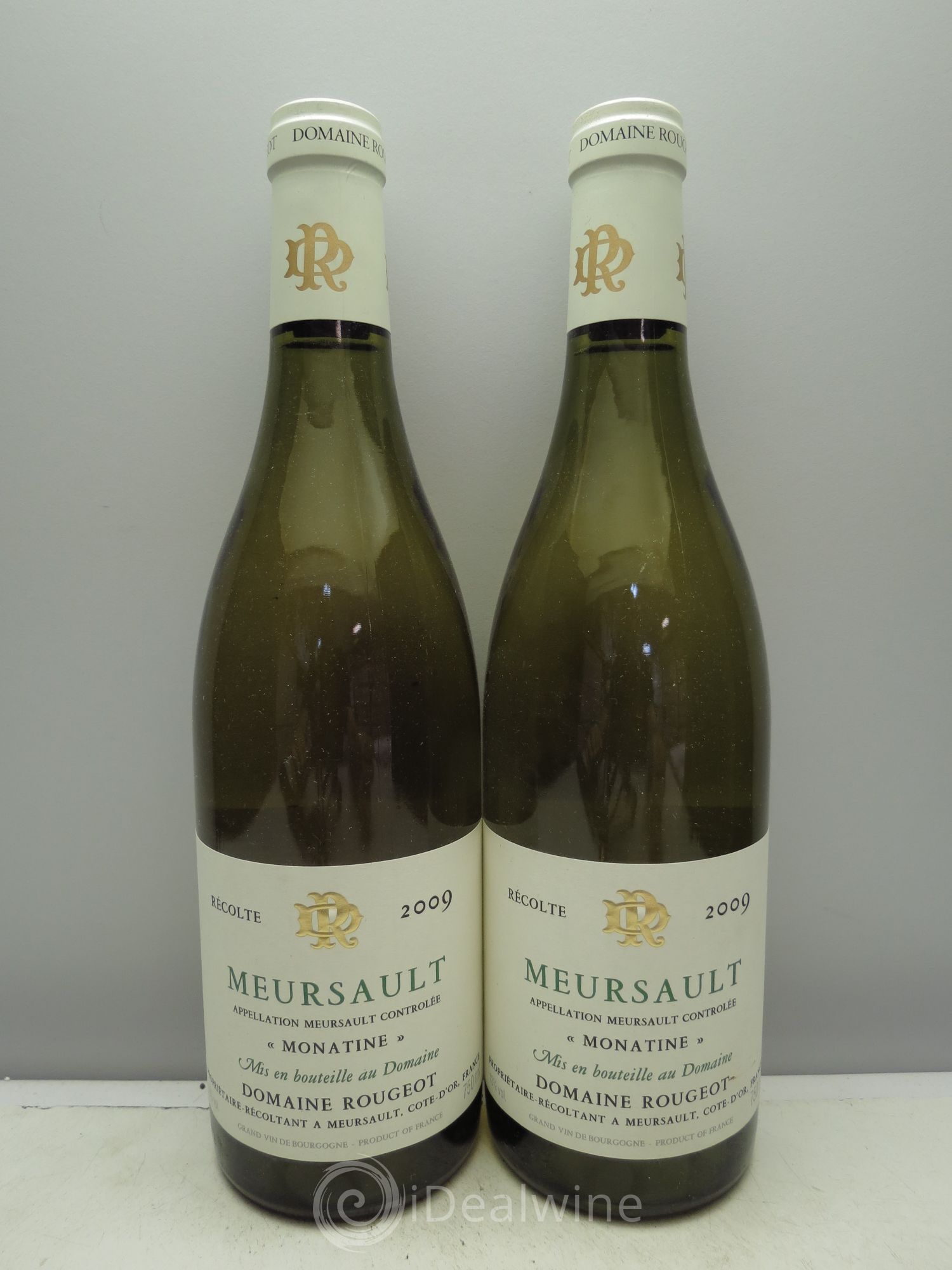 Meursault Monatine Domaine Rougeot 2009 - Posten von 2 Flaschen - 0
