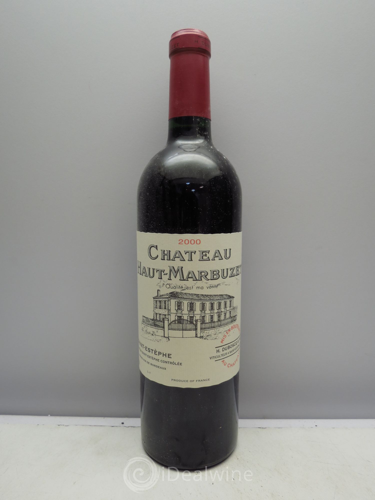 Château Haut Marbuzet 2000 - Lot de 6 bouteilles - 0