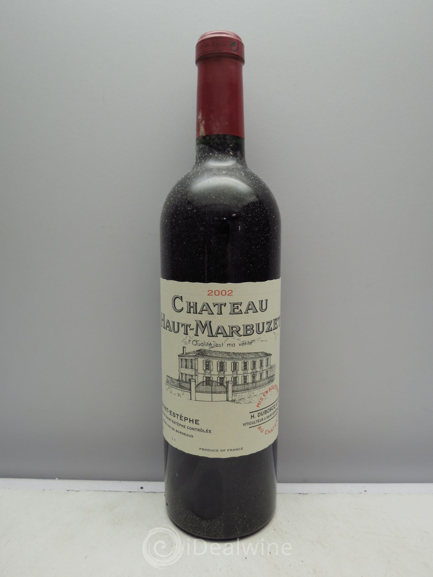 Château Haut Marbuzet 2002 - Lot de 6 bouteilles - 0