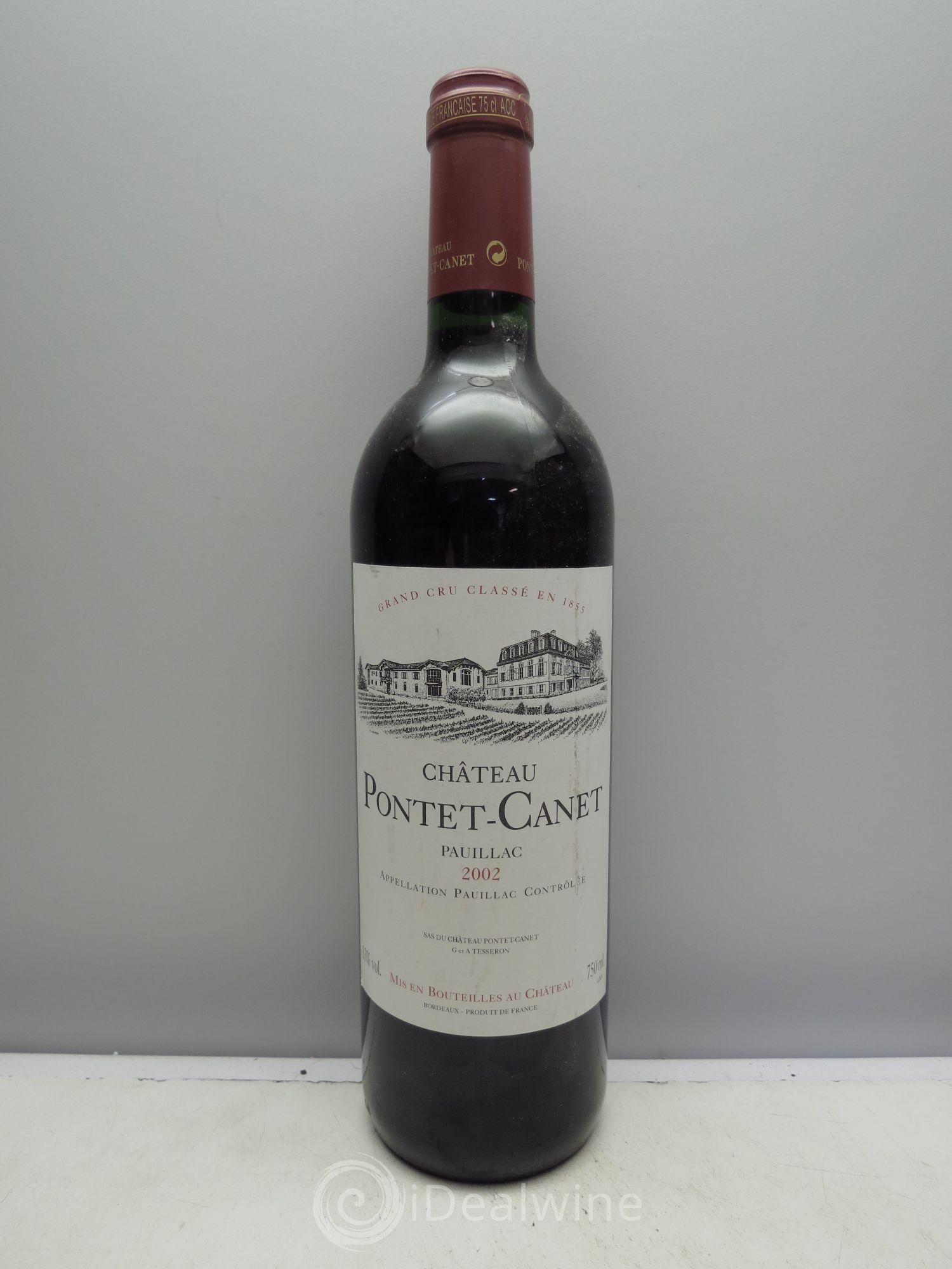 Château Pontet Canet 5ème Grand Cru Classé 2002 - Lot de 6 bouteilles - 0