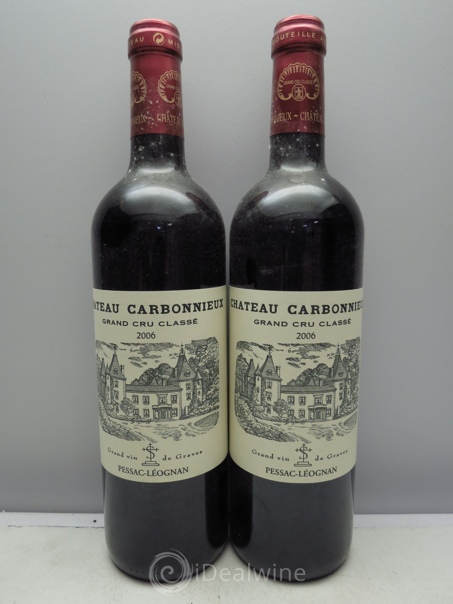 Château Carbonnieux Cru Classé de Graves 2006 - Lot de 2 bouteilles - 0