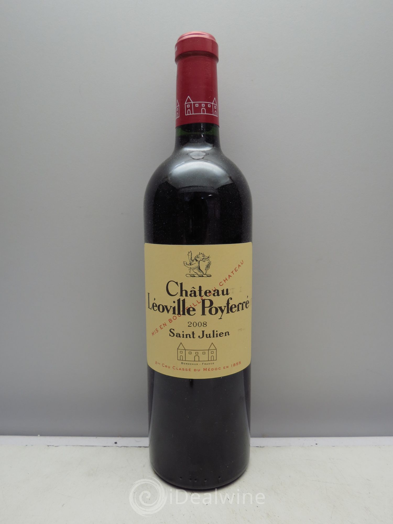 Château Léoville Poyferré 2ème Grand Cru Classé 2008 - Lot de 6 bouteilles - 0