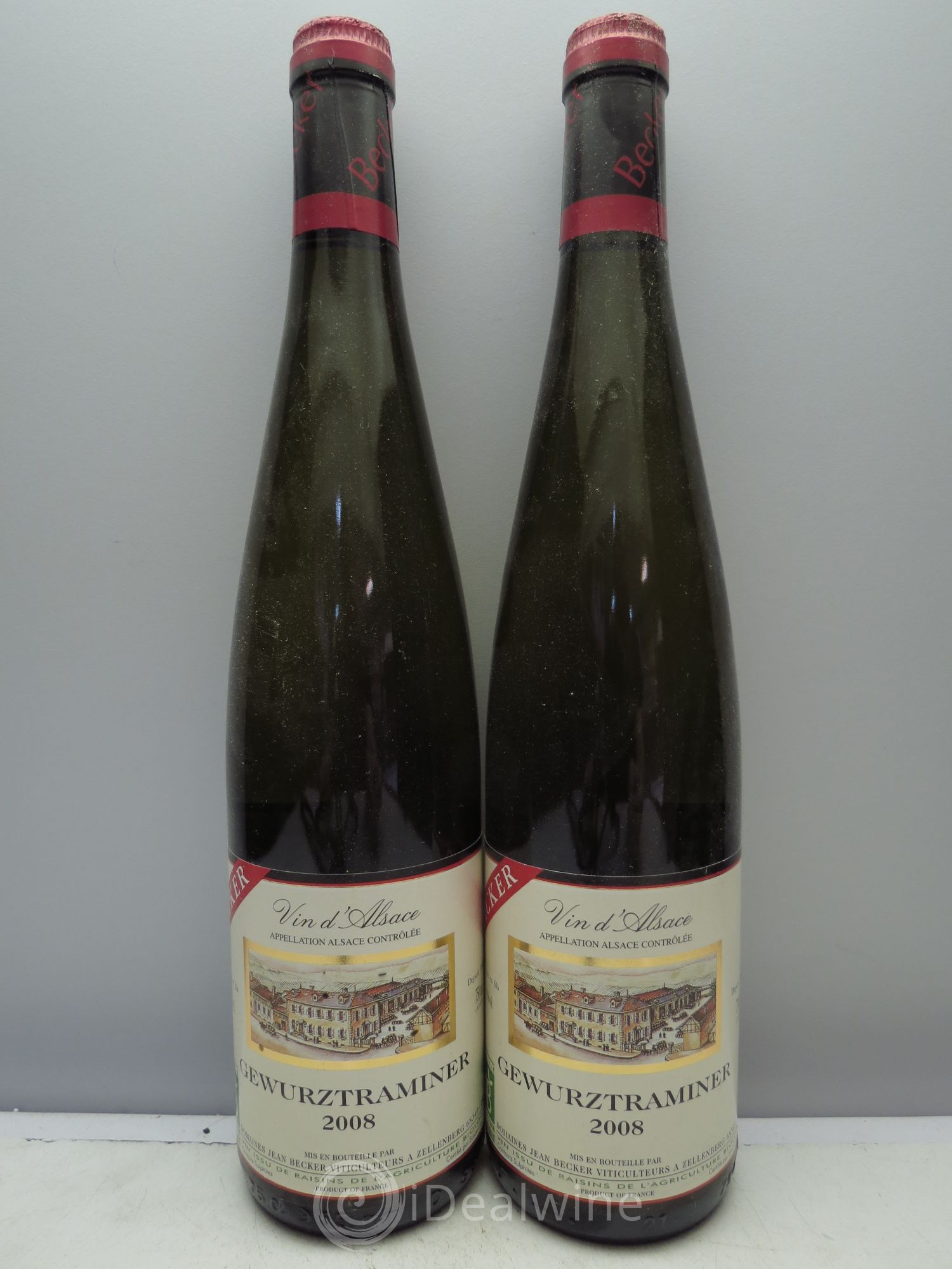 Gewurztraminer Jean Becker 2008 - Posten von 2 Flaschen - 0