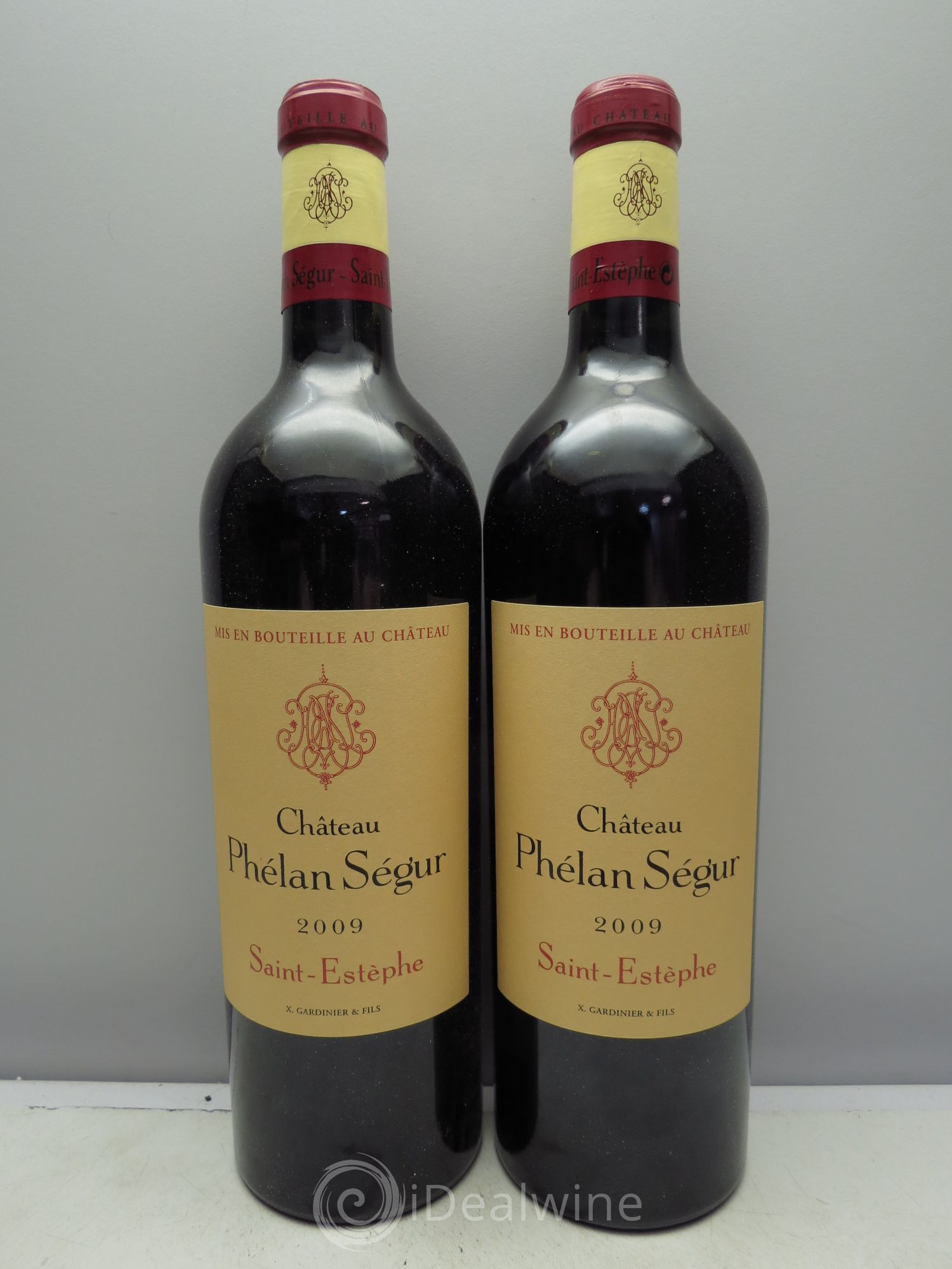 Château Phélan Ségur 2009 - Lot de 2 bouteilles - 0