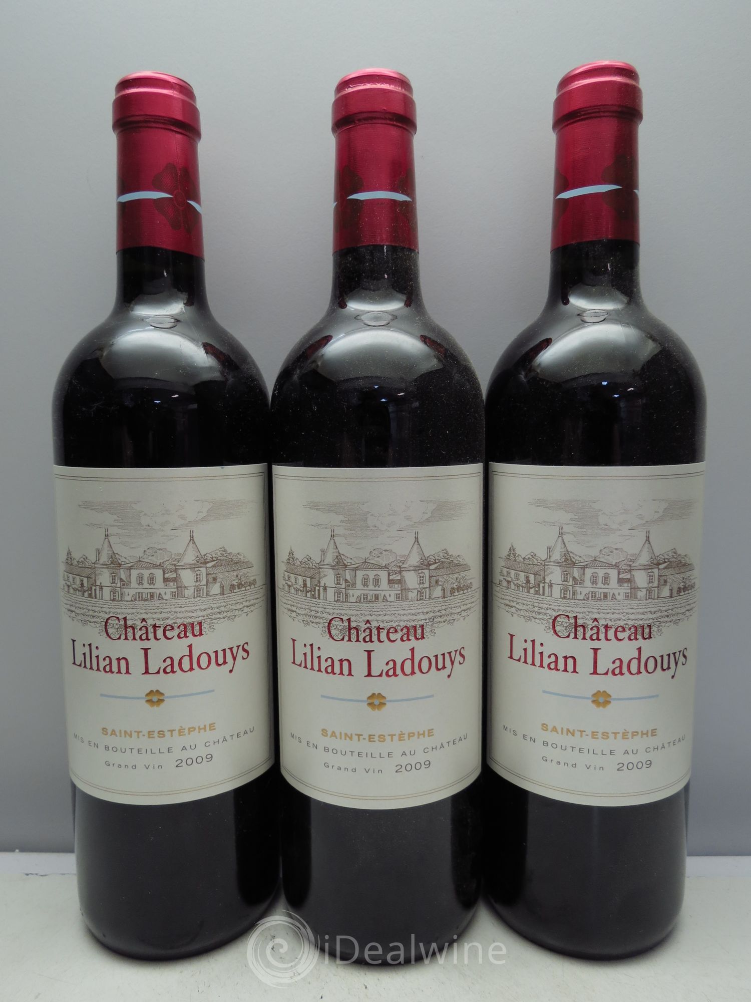 Château Lilian Ladouys Cru Bourgeois 2009 - Lot de 3 bouteilles - 0