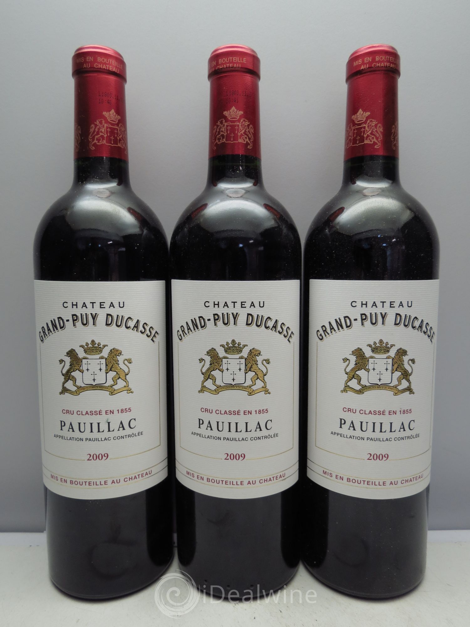 Château Grand Puy Ducasse 5ème Grand Cru Classé 2009 - Lot de 3 bouteilles - 0