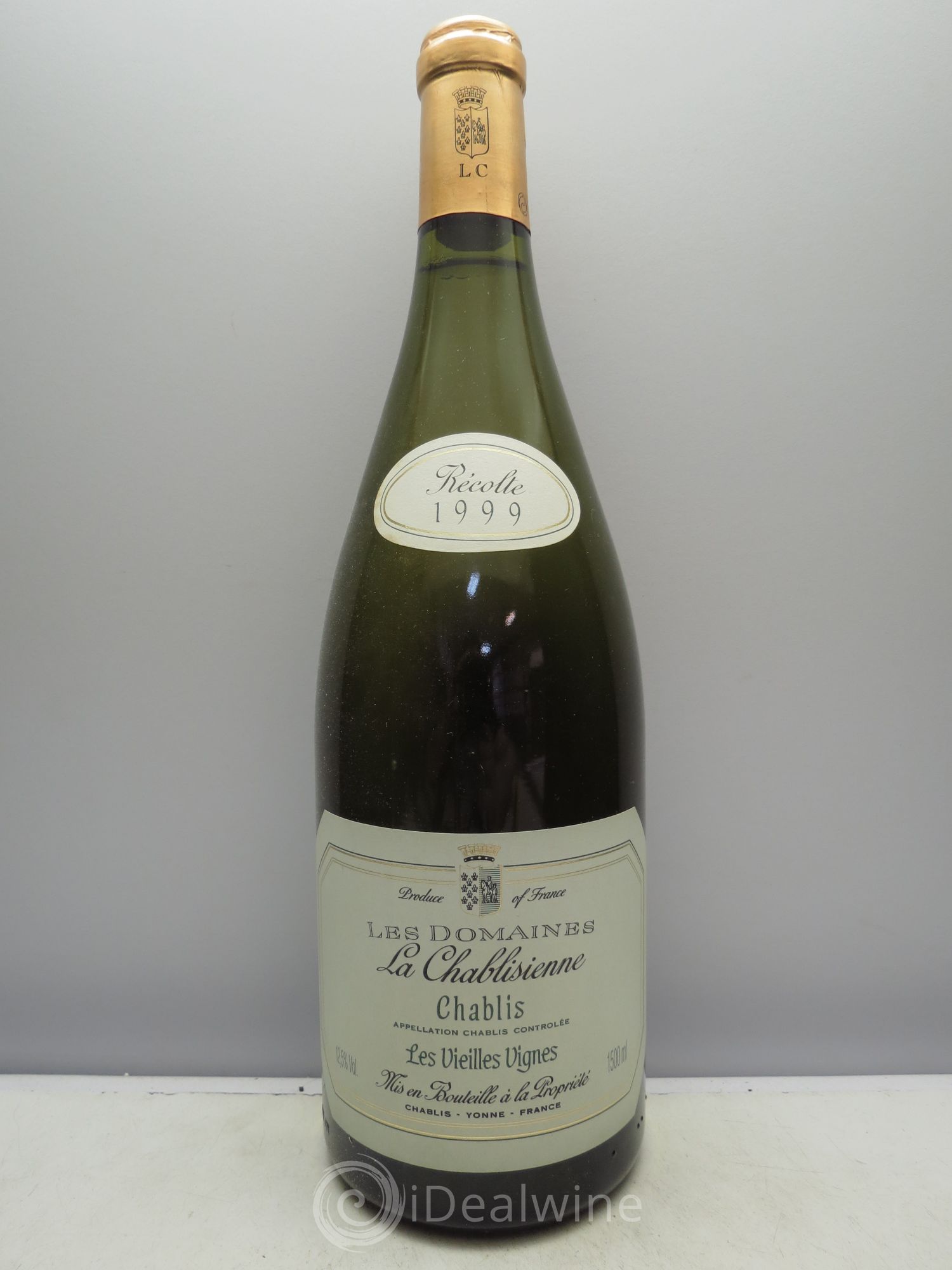 Chablis Vieilles Vignes - La Chablisienne 1999 - Posten von 1 Magnum - 0