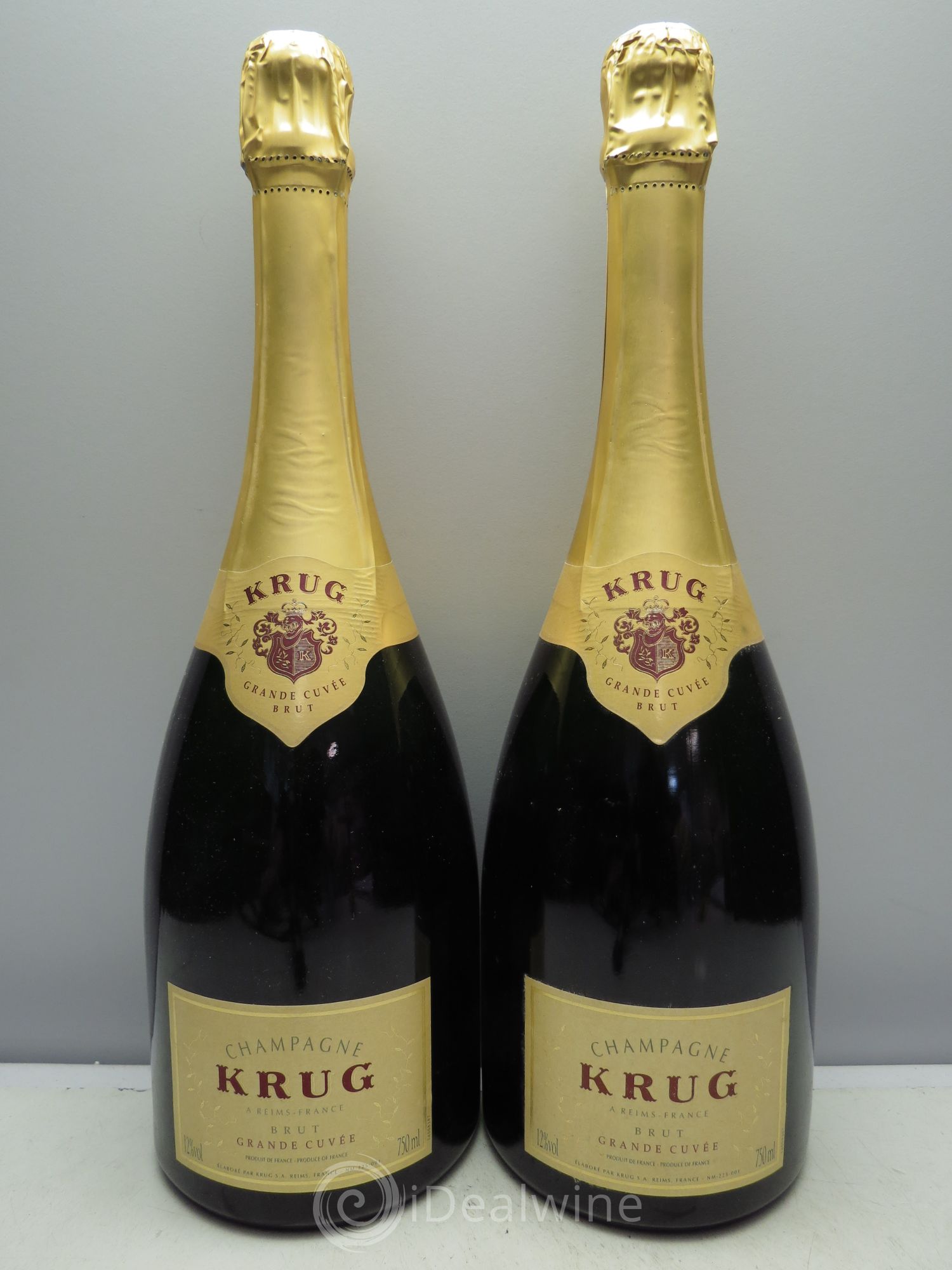 Grande Cuvée Brut Krug - Lot de 2 bouteilles - 0