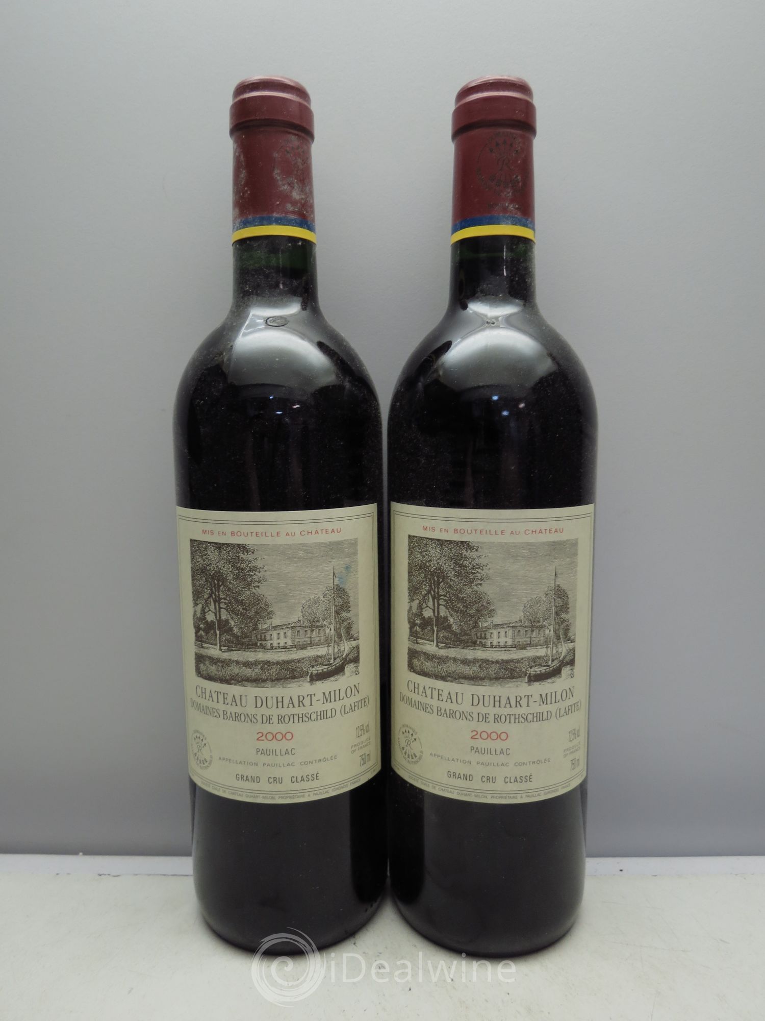 Château Duhart-Milon 4ème Grand Cru Classé 2000 - Lot de 2 bouteilles - 0