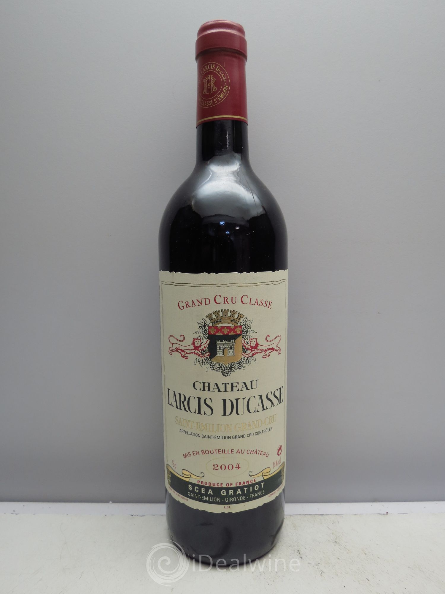 Château Larcis Ducasse 1er Grand Cru Classé B 2004 - Lot de 1 bouteille - 0