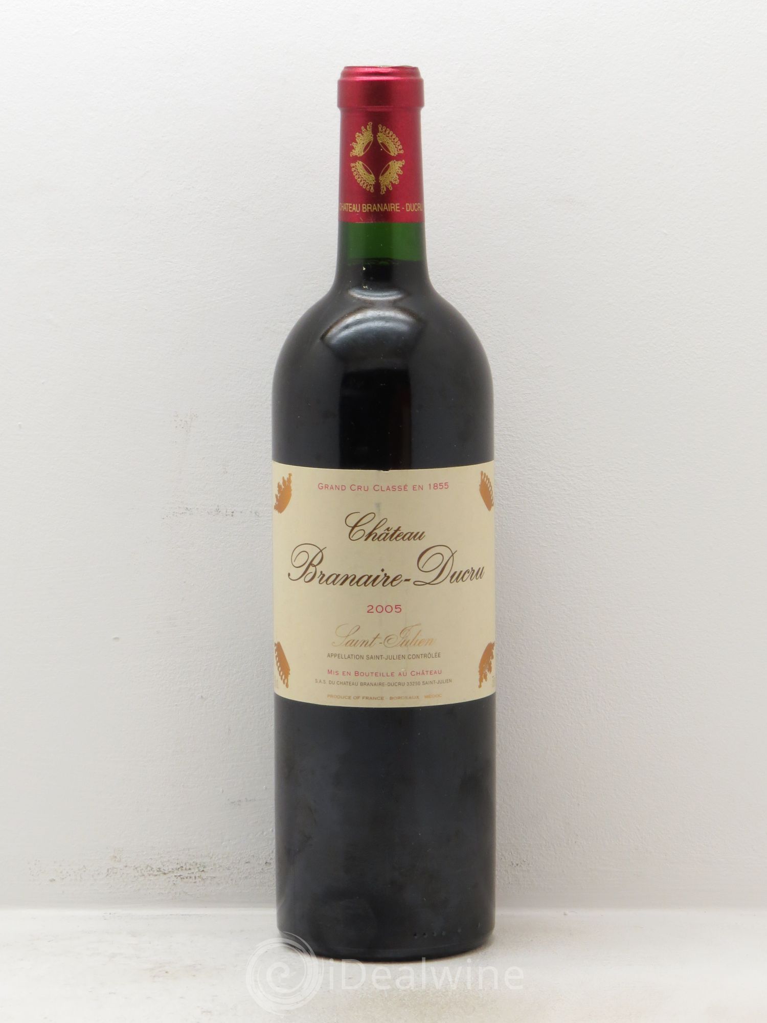 Château Branaire Ducru 4ème Grand Cru Classé 2005 - Lot de 1 bouteille - 0