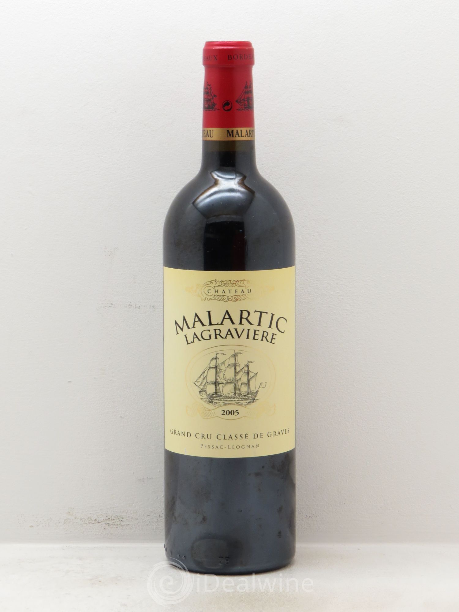 Château Malartic-Lagravière Cru Classé de Graves 2005 - Lot de 1 bouteille - 0