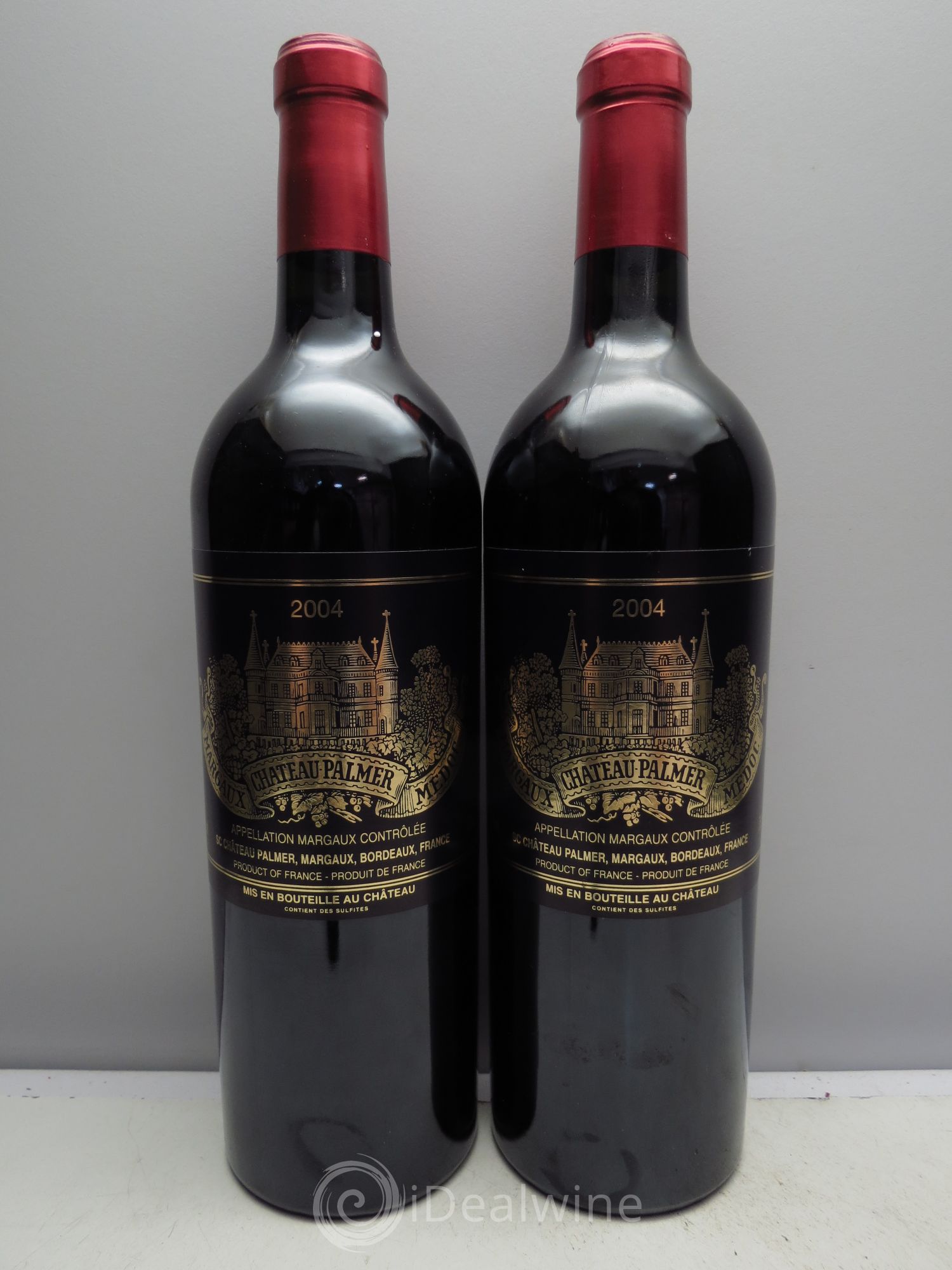 Château Palmer 3ème Grand Cru Classé 2004 - Lot de 2 bouteilles - 0