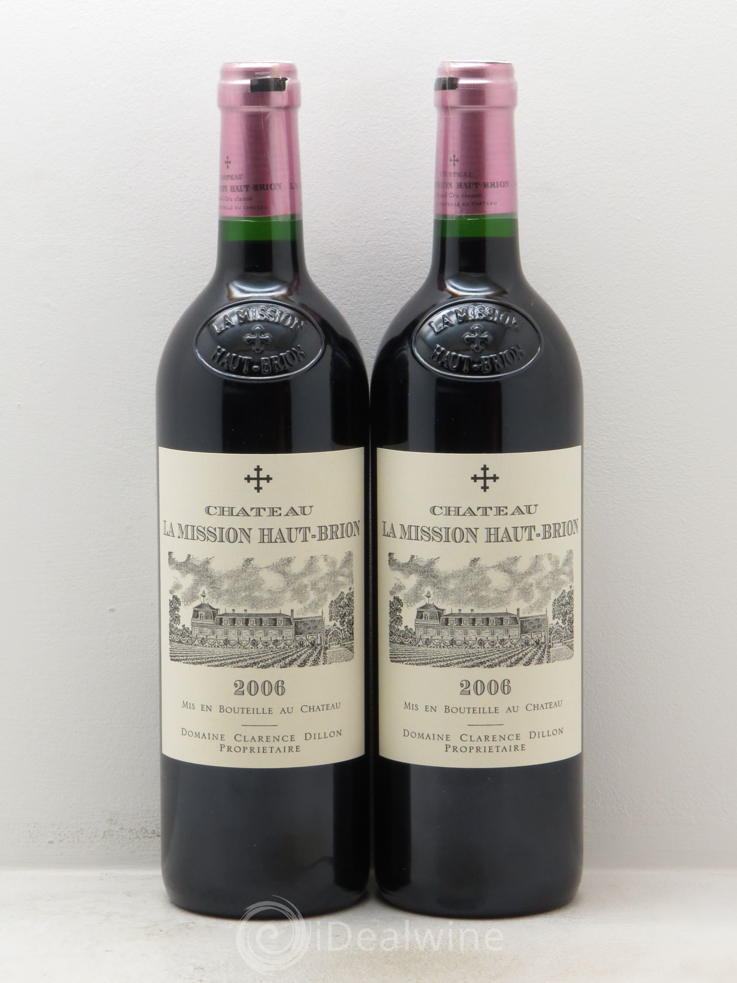 Château la Mission Haut-Brion Cru Classé de Graves 2006 - Lot de 2 bouteilles - 0