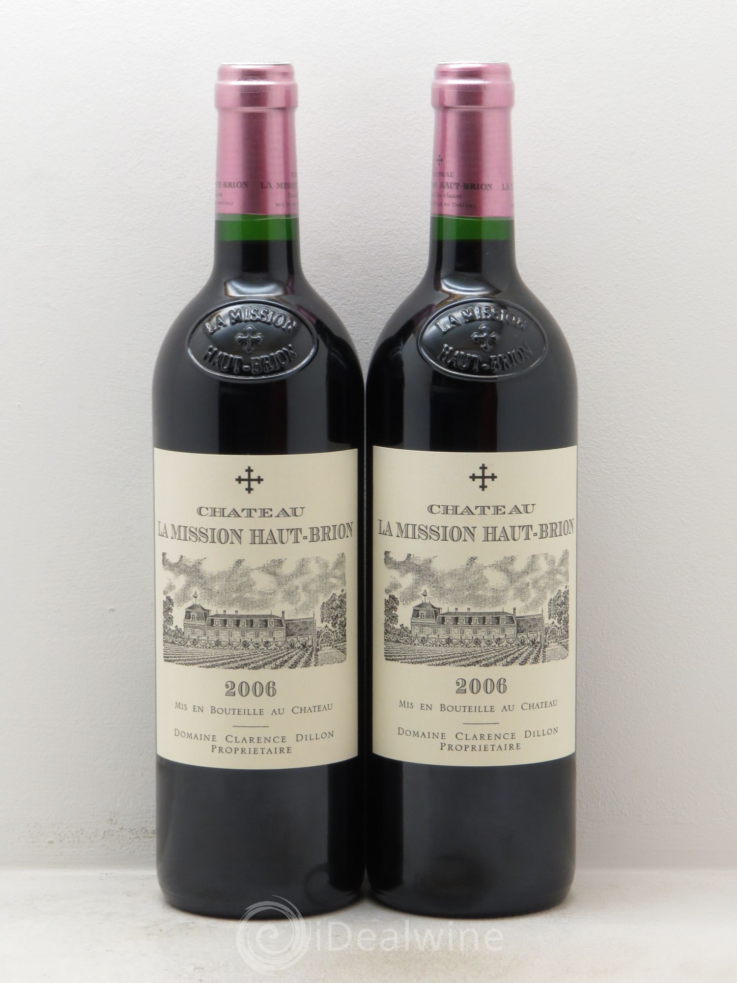 Château la Mission Haut-Brion Cru Classé de Graves 2006 - Lot de 2 bouteilles - 0