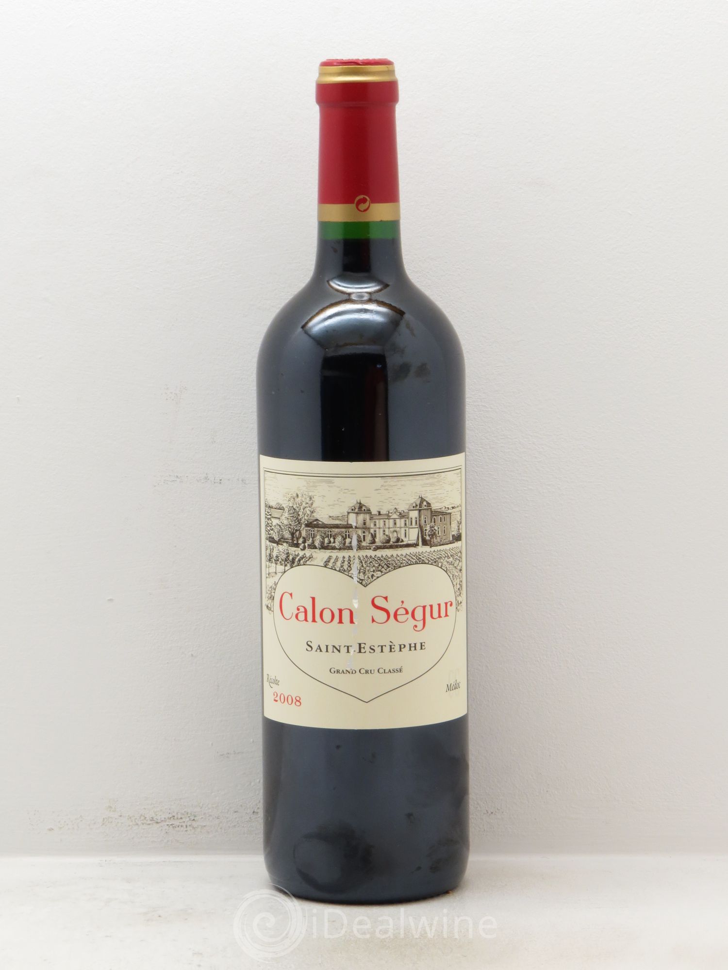 Château Calon Ségur 3ème Grand Cru Classé 2008 - Lot de 1 bouteille - 0