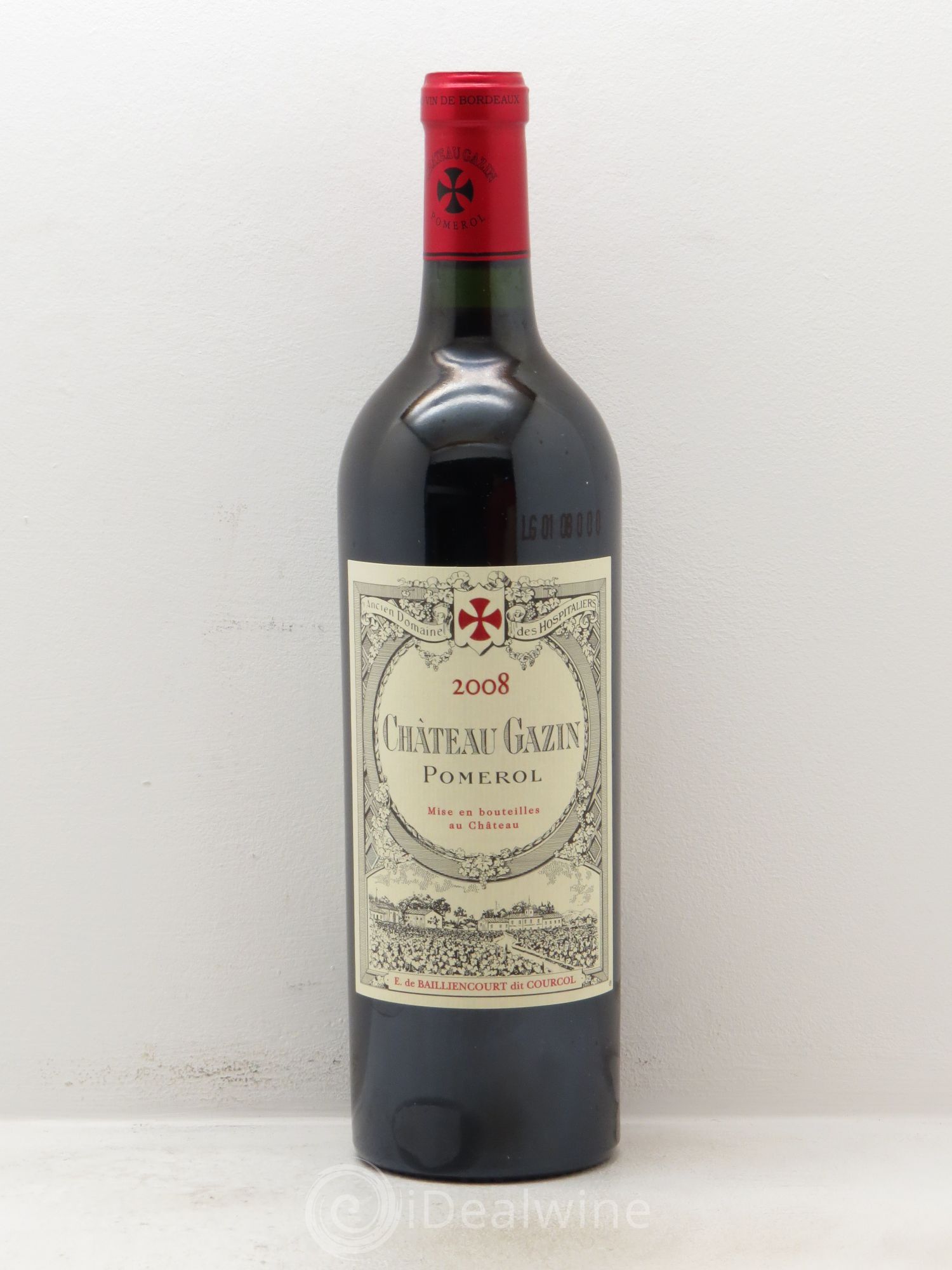 Château Gazin 2008 - Lot de 1 bouteille - 0