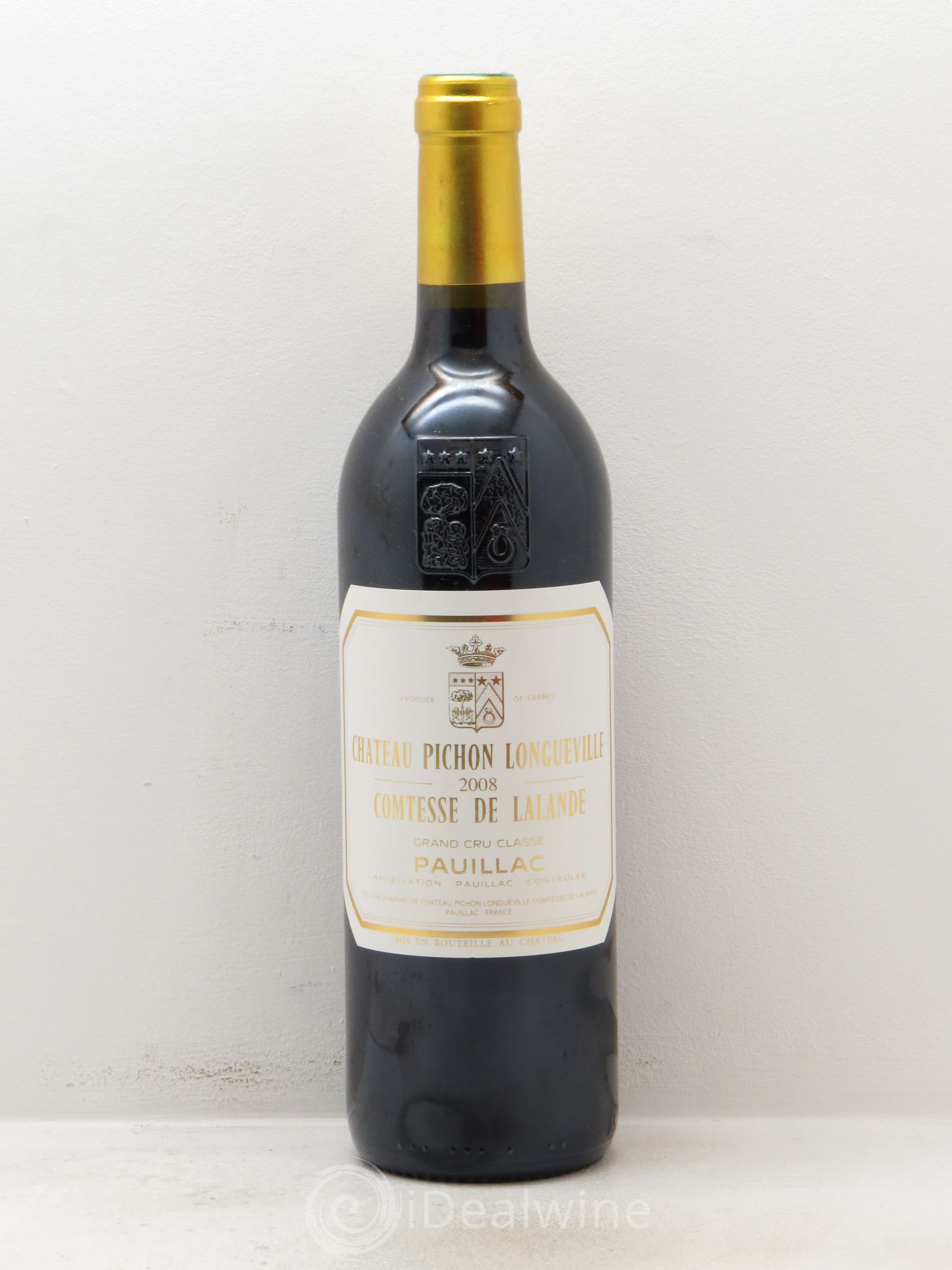 Château Pichon Longueville Comtesse de Lalande 2ème Grand Cru Classé (sans prix de réserve) 2008 - Lot de 1 bouteille - 0