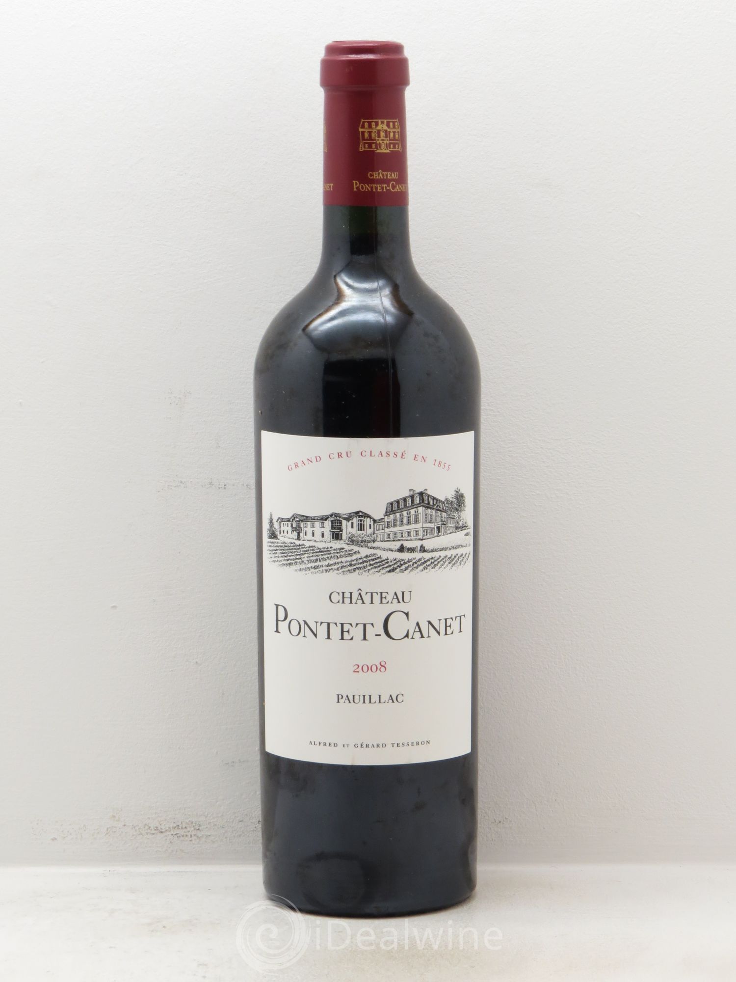 Château Pontet Canet 5ème Grand Cru Classé 2008 - Lot de 1 bouteille - 0