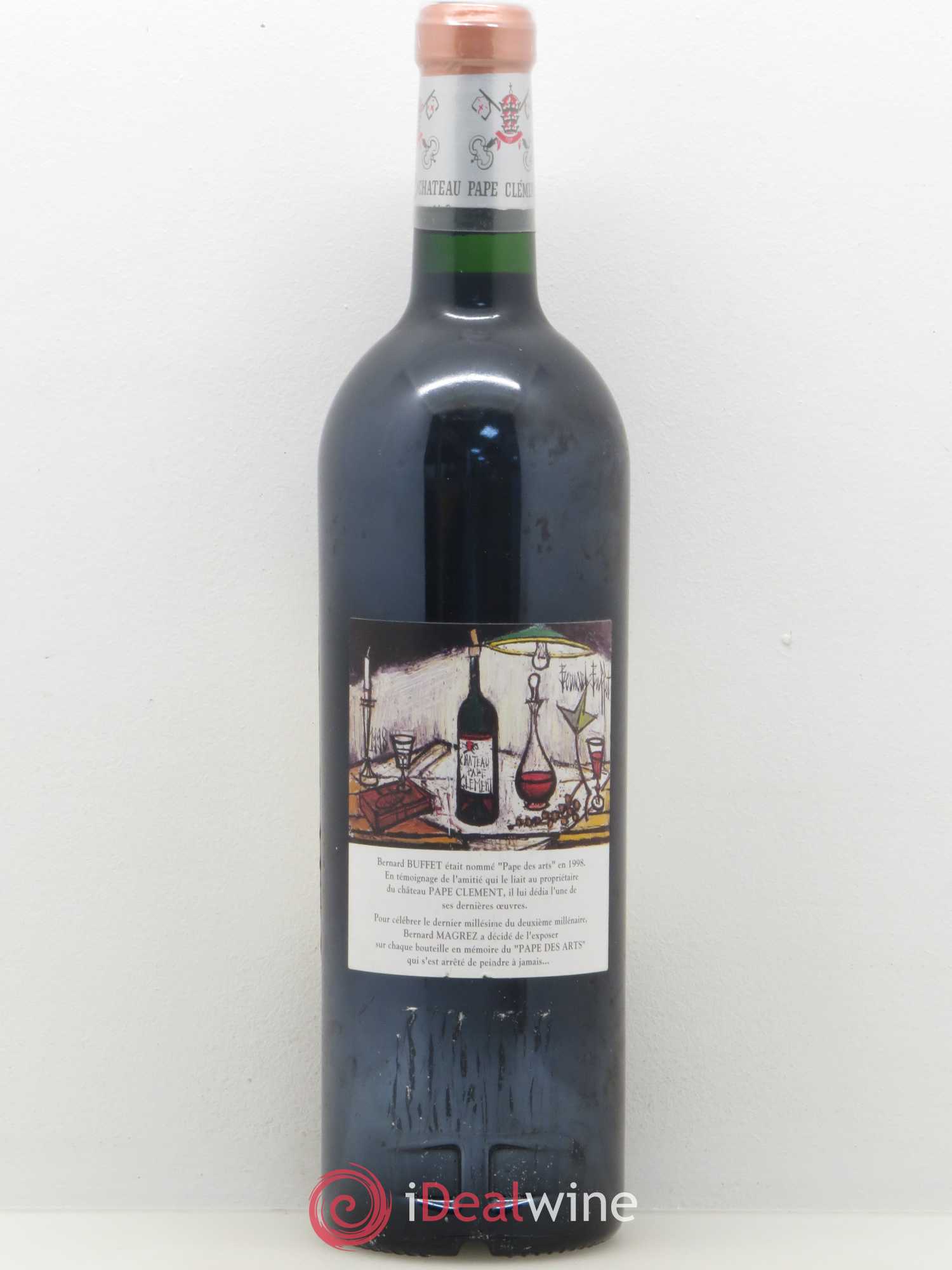 Château Pape Clément Cru Classé de Graves (sans prix de réserve) 2000 - Lot de 1 bouteille - 1