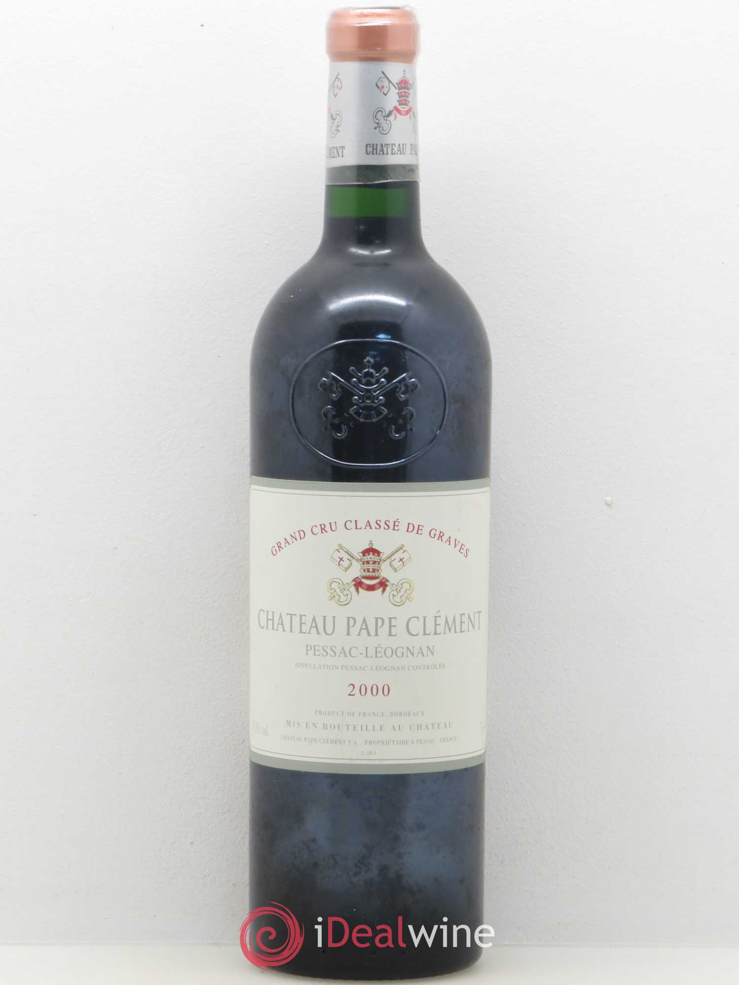 Château Pape Clément Cru Classé de Graves (sans prix de réserve) 2000 - Lot de 1 bouteille - 0