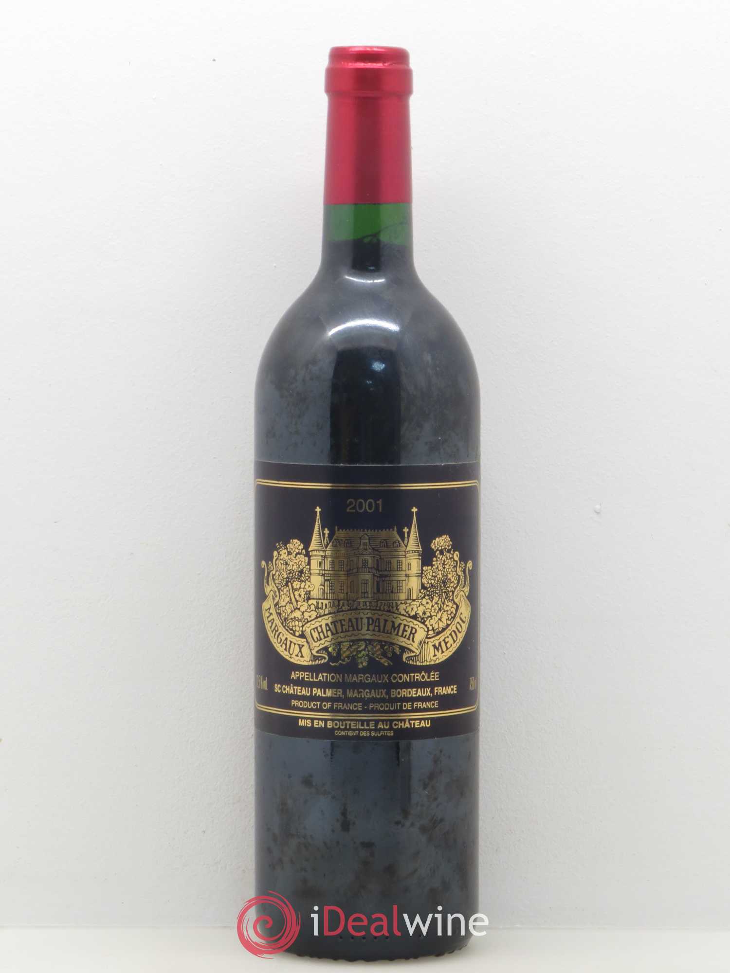 Château Palmer 3ème Grand Cru Classé 2001 - Lot de 1 bouteille - 0