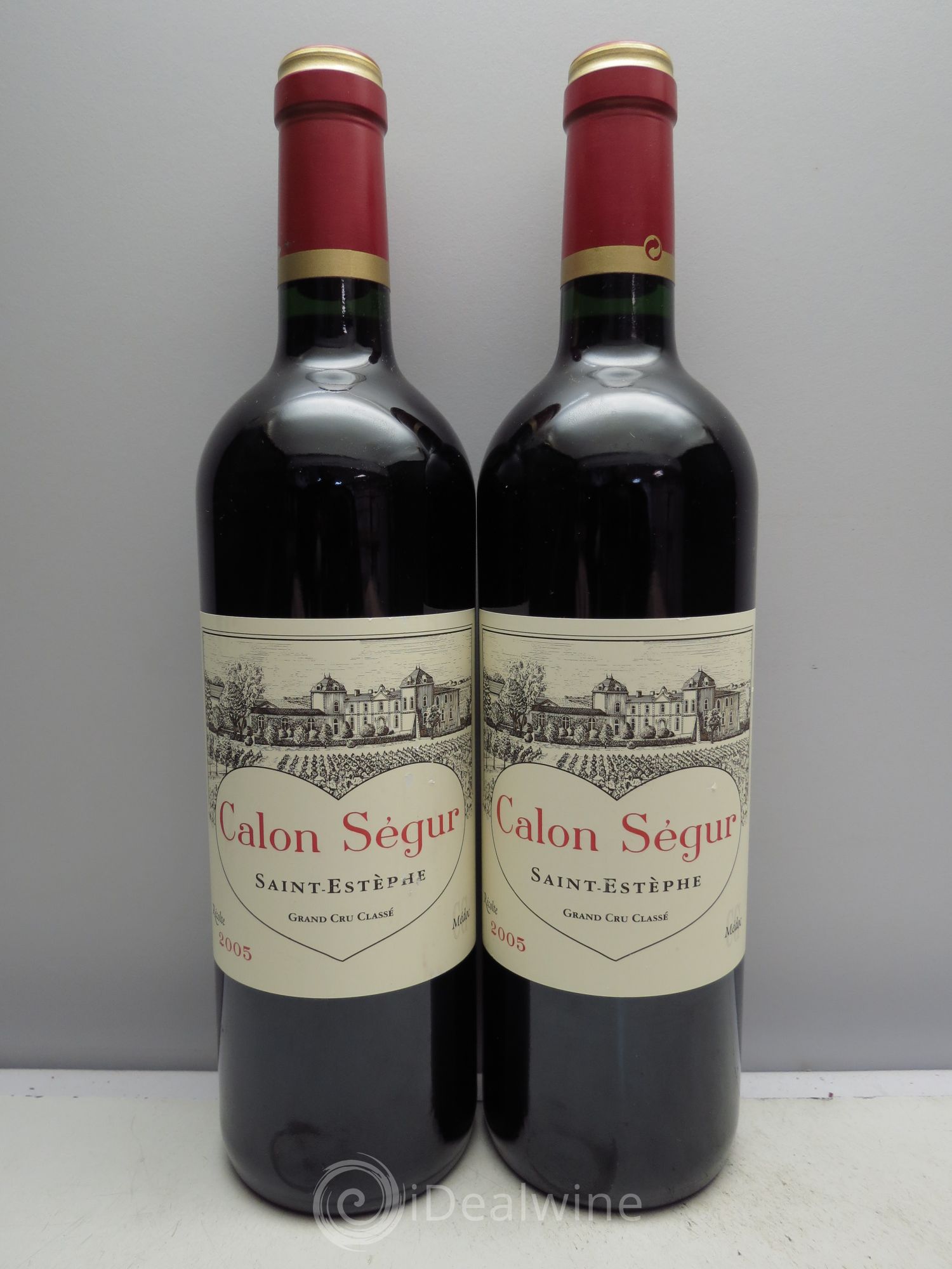 Château Calon Ségur 3ème Grand Cru Classé 2005 - Lot de 2 bouteilles - 0