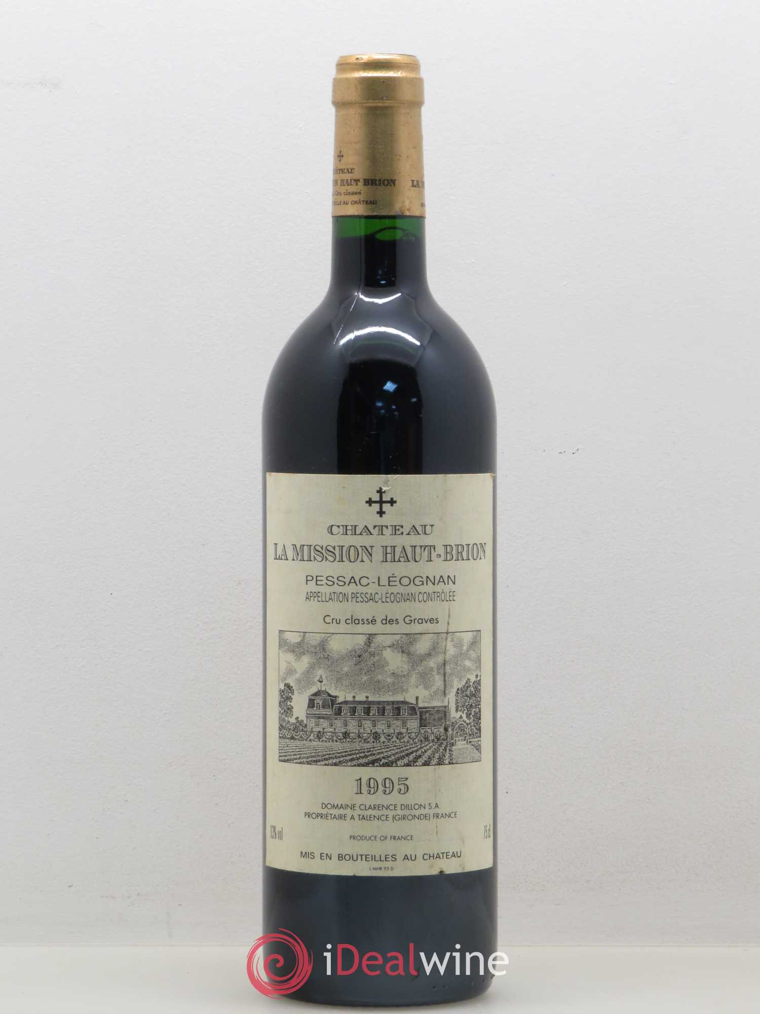 Château la Mission Haut-Brion Cru Classé de Graves 1995 - Lot de 1 bouteille - 0
