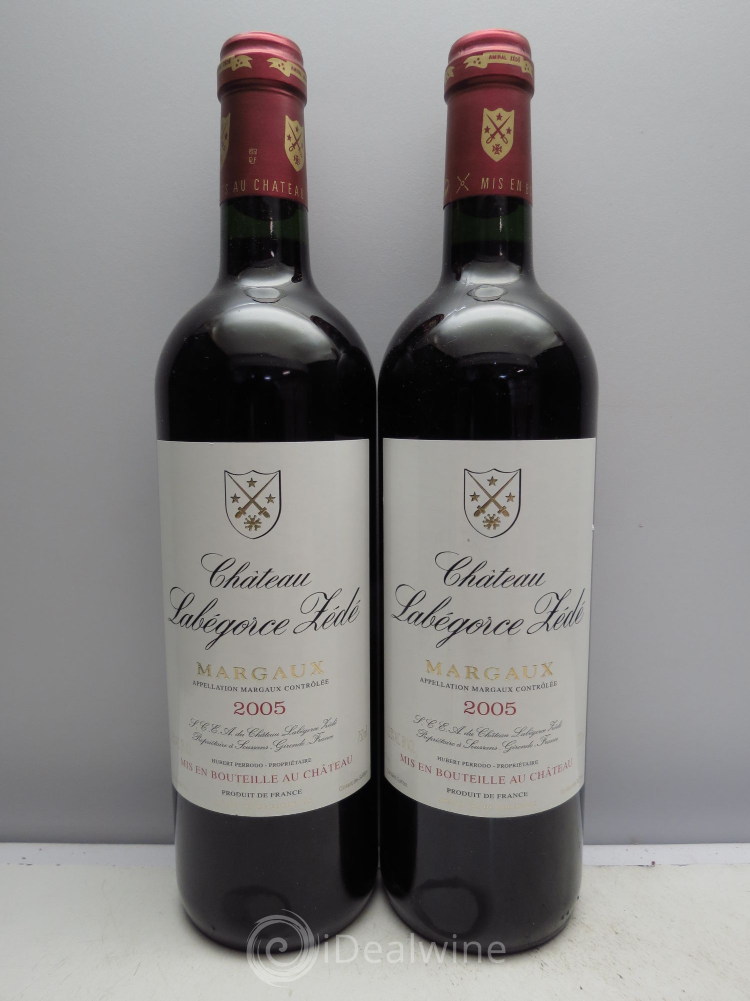 Château Labegorce Zédé Cru Bourgeois 2005 - Lot de 2 bouteilles - 0