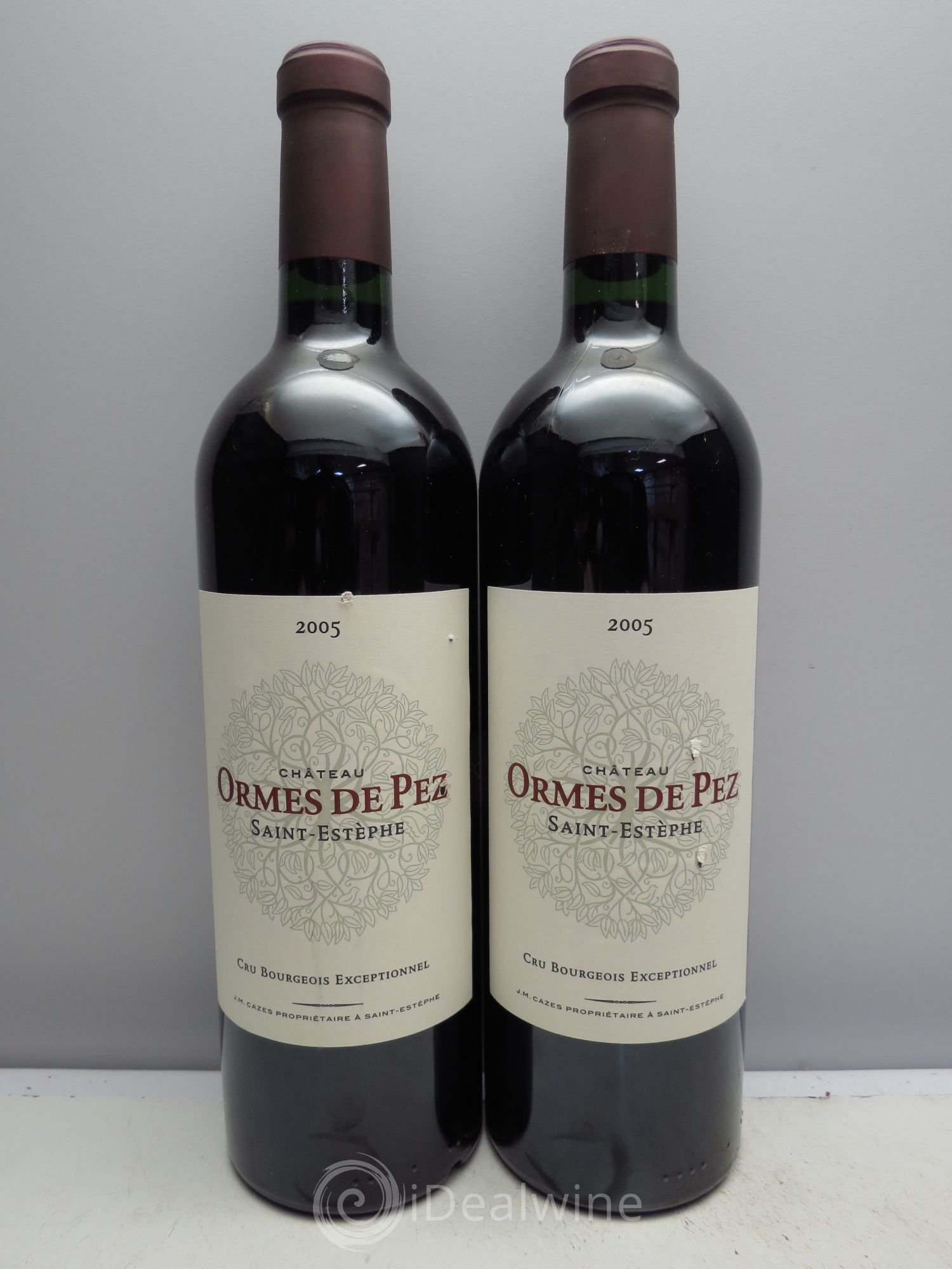 Château les Ormes de Pez 2005 - Lot de 2 bouteilles - 0