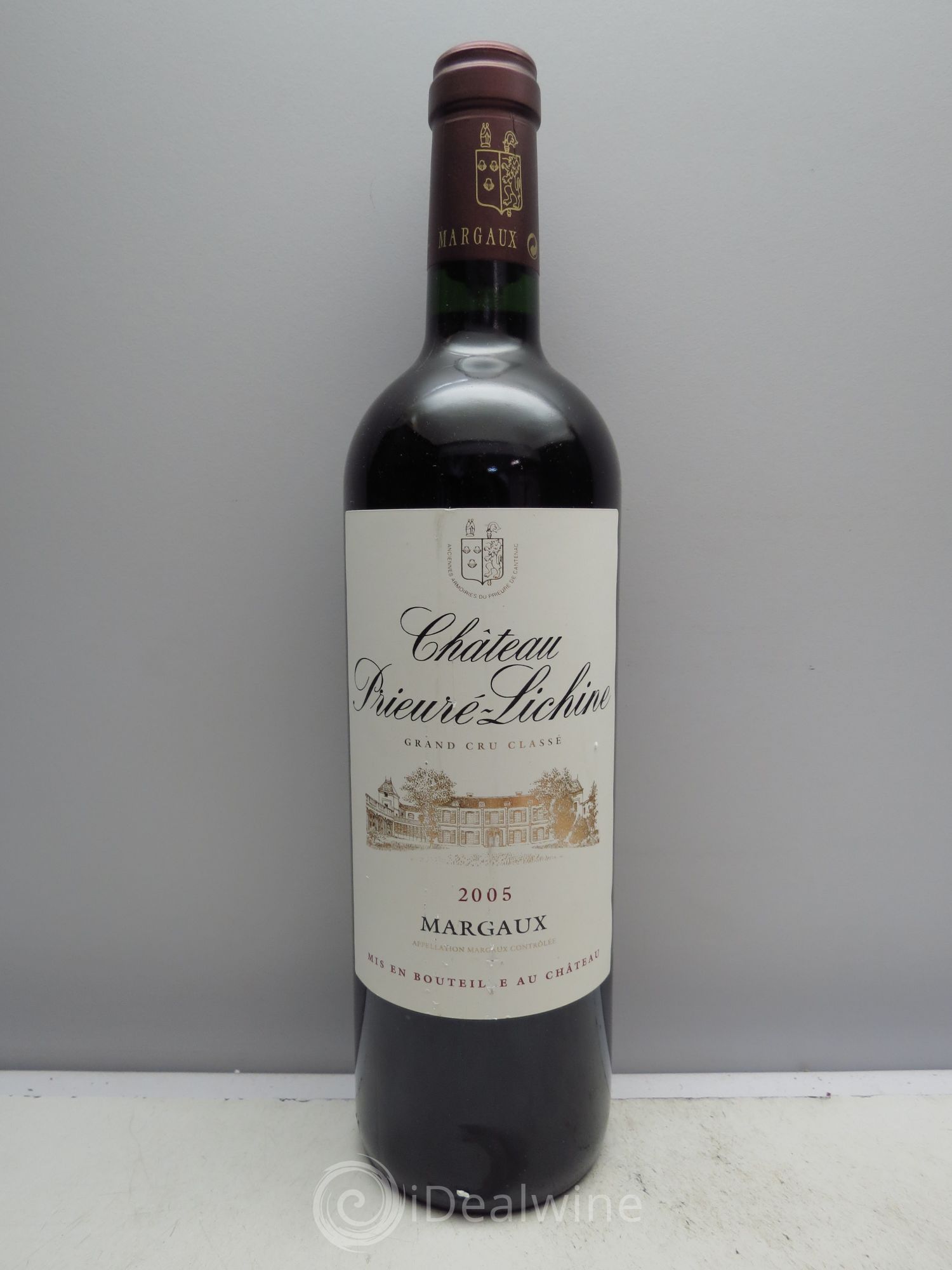 Château Prieuré Lichine 4ème Grand Cru Classé 2005 - Lot de 1 bouteille - 0