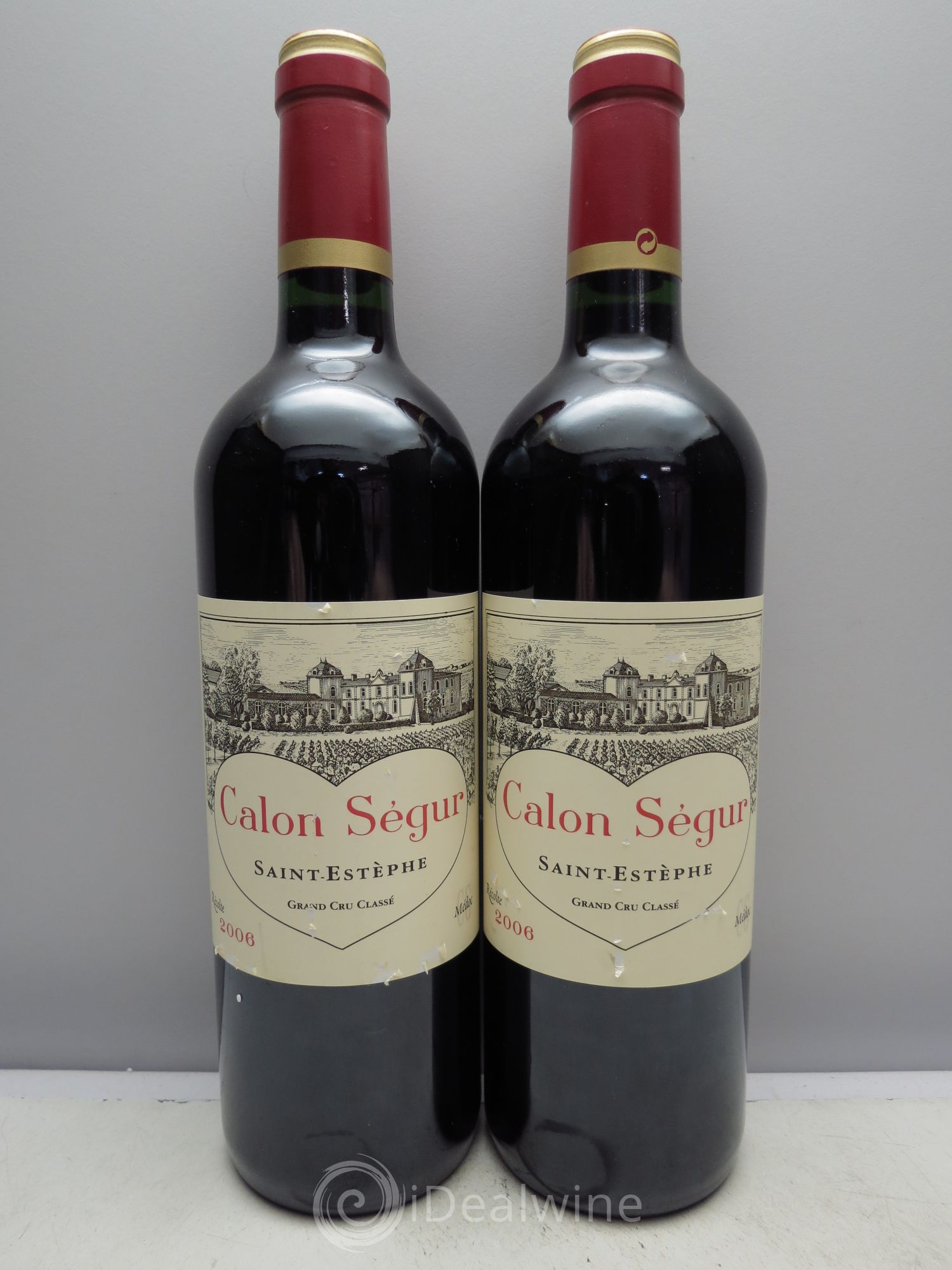 Château Calon Ségur 3ème Grand Cru Classé 2006 - Lot de 2 bouteilles - 0