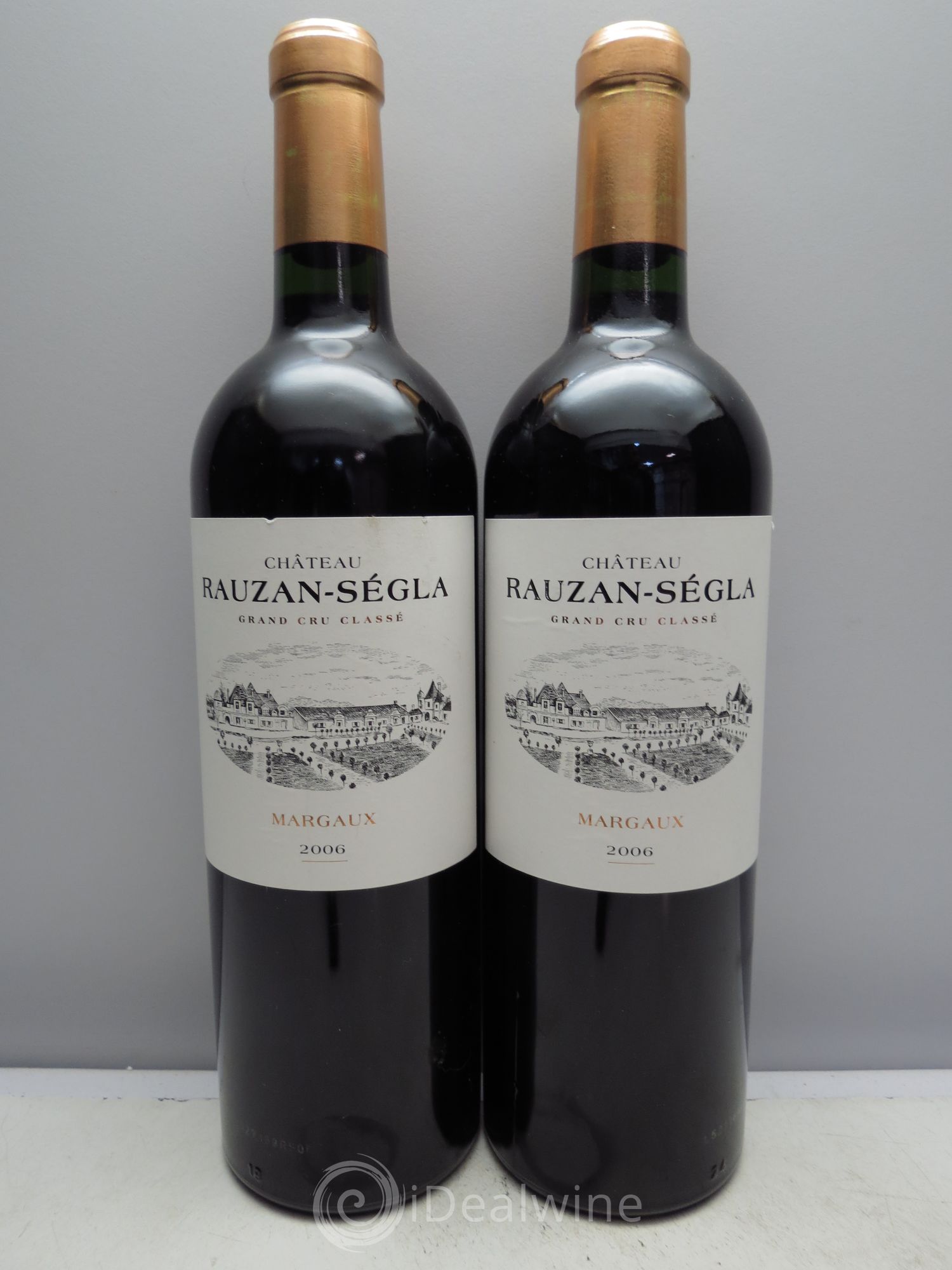 Château Rauzan Ségla Grand Cru Classé 2006 - Lot de 2 bouteilles - 0