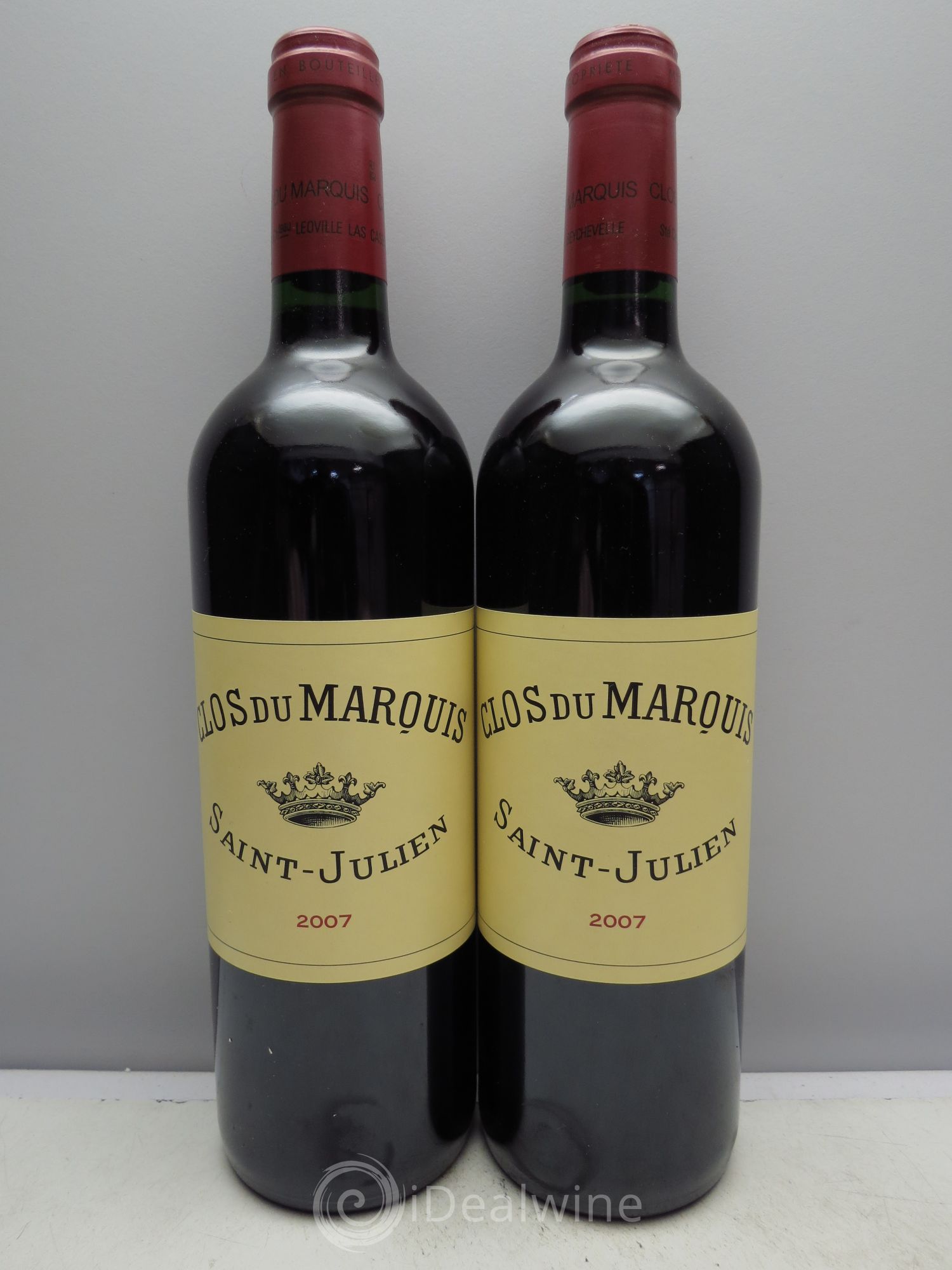 Clos du Marquis 2007 - Lot de 2 bouteilles - 0