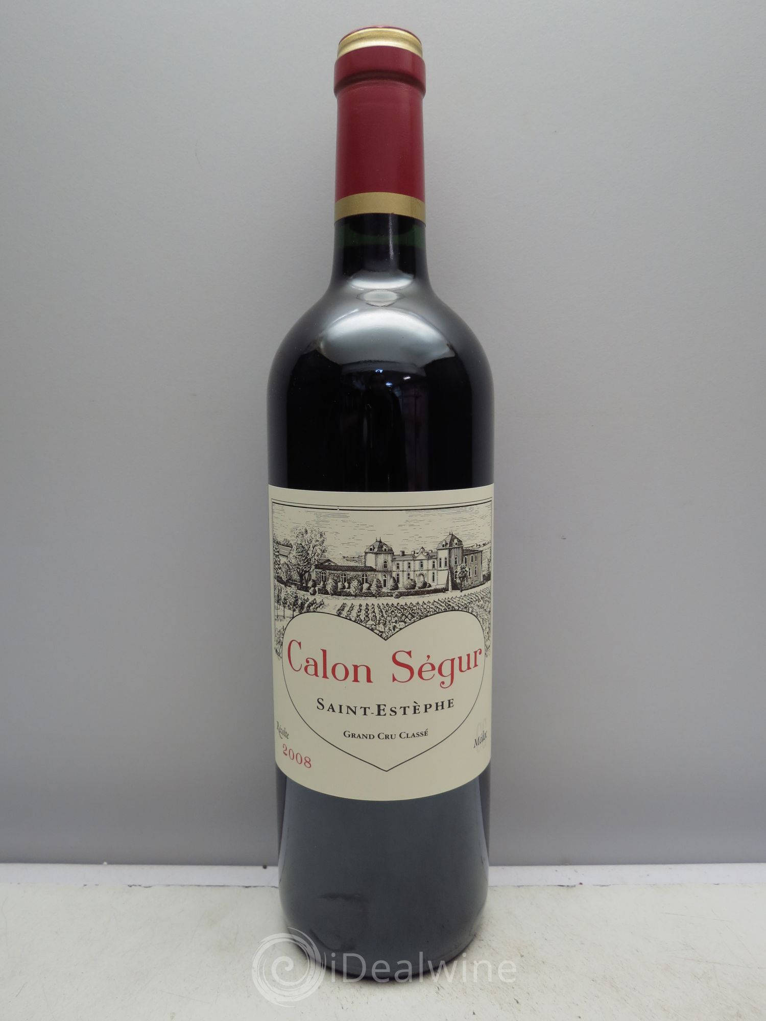 Château Calon Ségur 3ème Grand Cru Classé 2008 - Lot de 1 bouteille - 0
