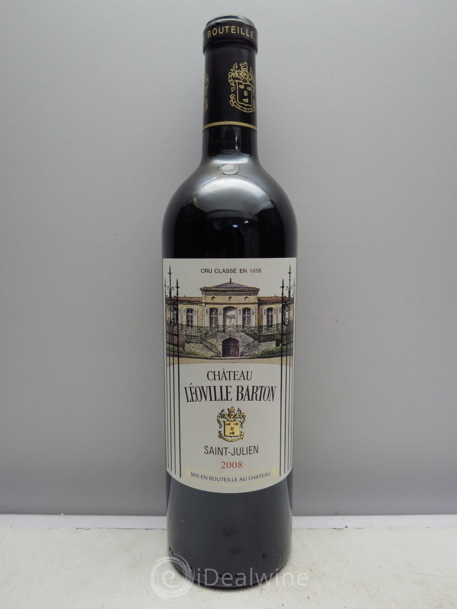 Château Léoville Barton 2ème Grand Cru Classé 2008 - Lot de 1 bouteille - 0