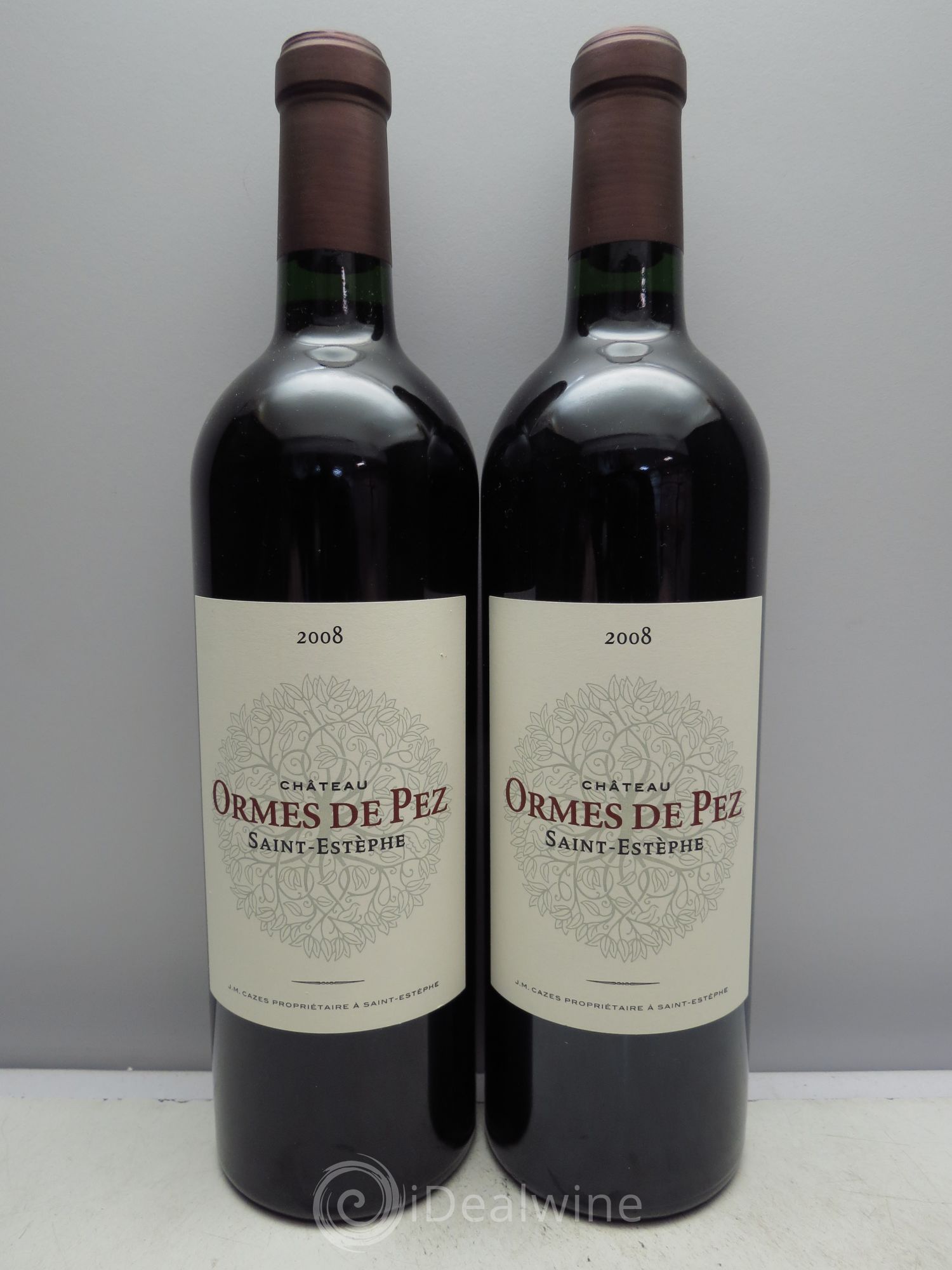 Château les Ormes de Pez 2008 - Lot de 2 bouteilles - 0