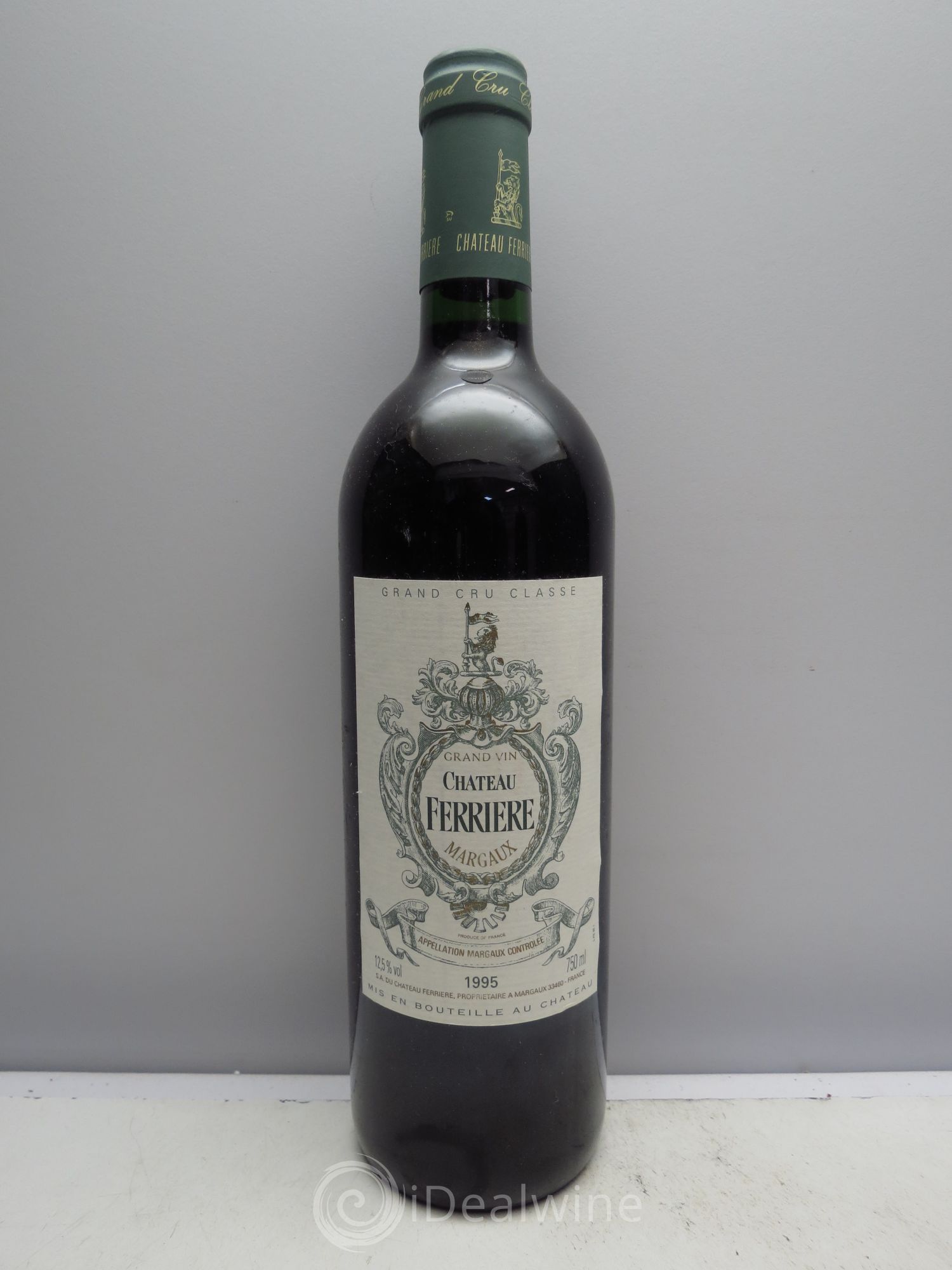 Château Ferrière 3ème Grand Cru Classé 1995 - Lot de 1 bouteille - 0