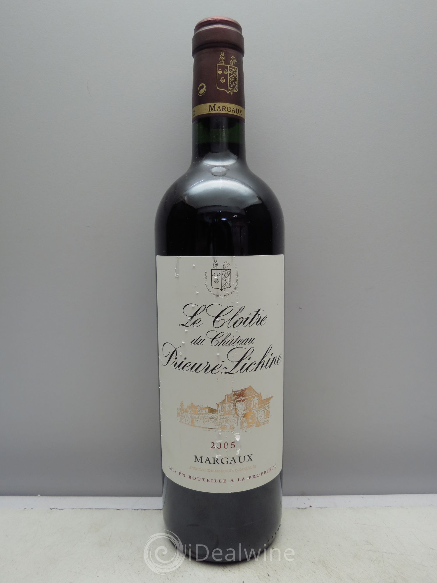 Cloître de Prieuré Lichine 2005 - Lot de 1 bouteille - 0