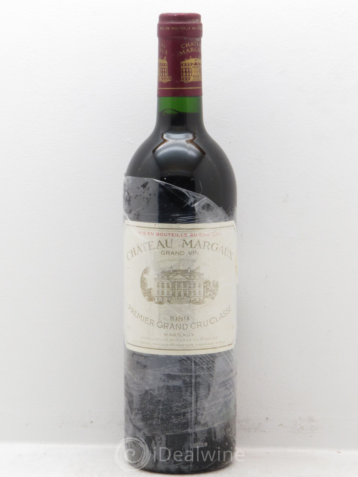 Château Margaux 1er Grand Cru Classé 1989 - Lot de 1 bouteille - 0