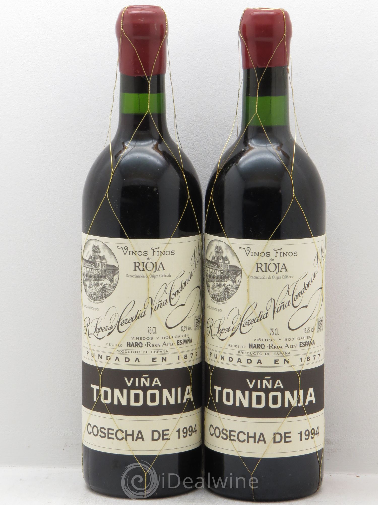 Rioja DOCA Vina Tondonia Cosecha 1994 - Lot of 2 bottles - 0