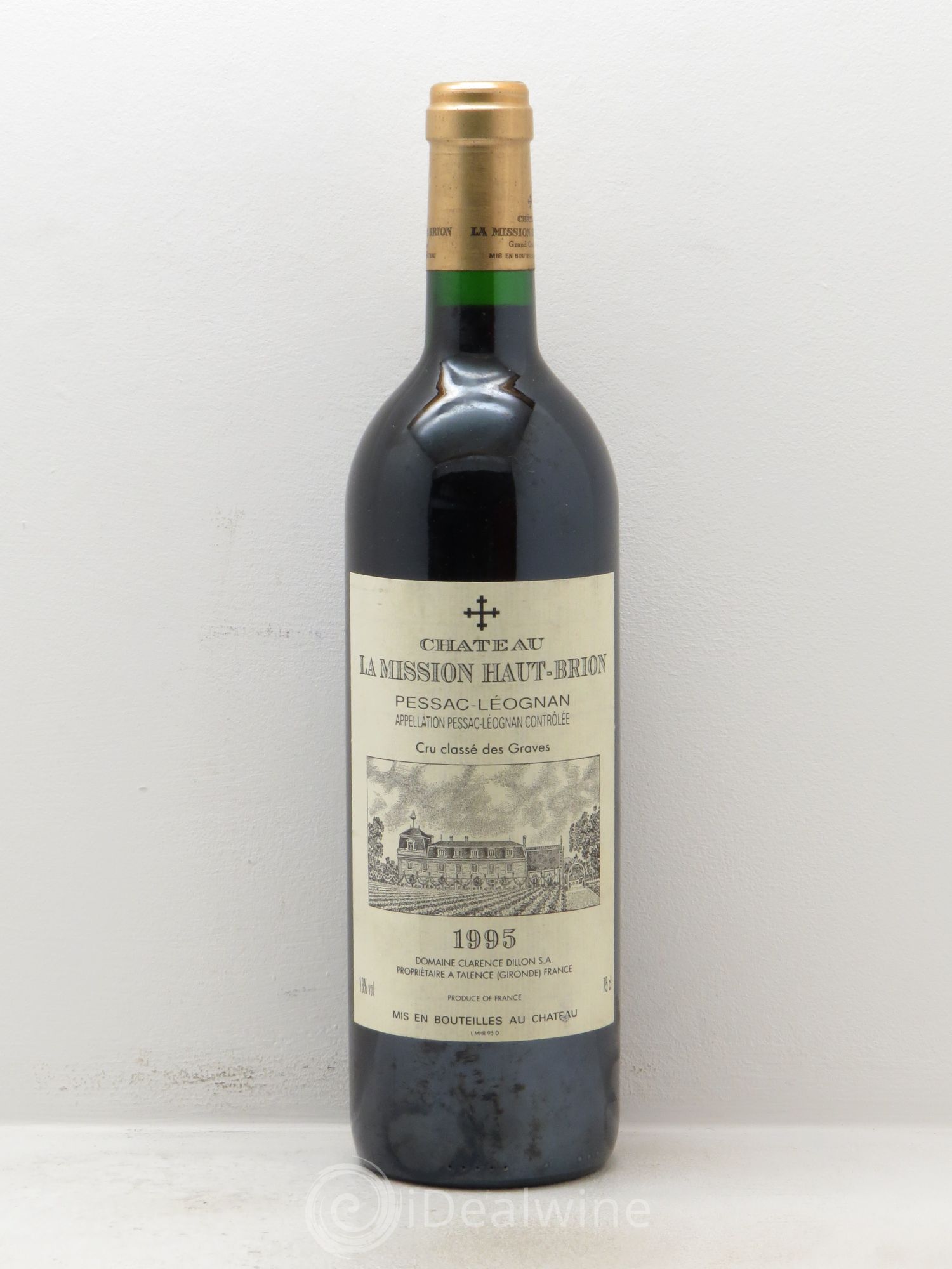 Château la Mission Haut-Brion Cru Classé de Graves 1995 - Lot de 1 bouteille - 0