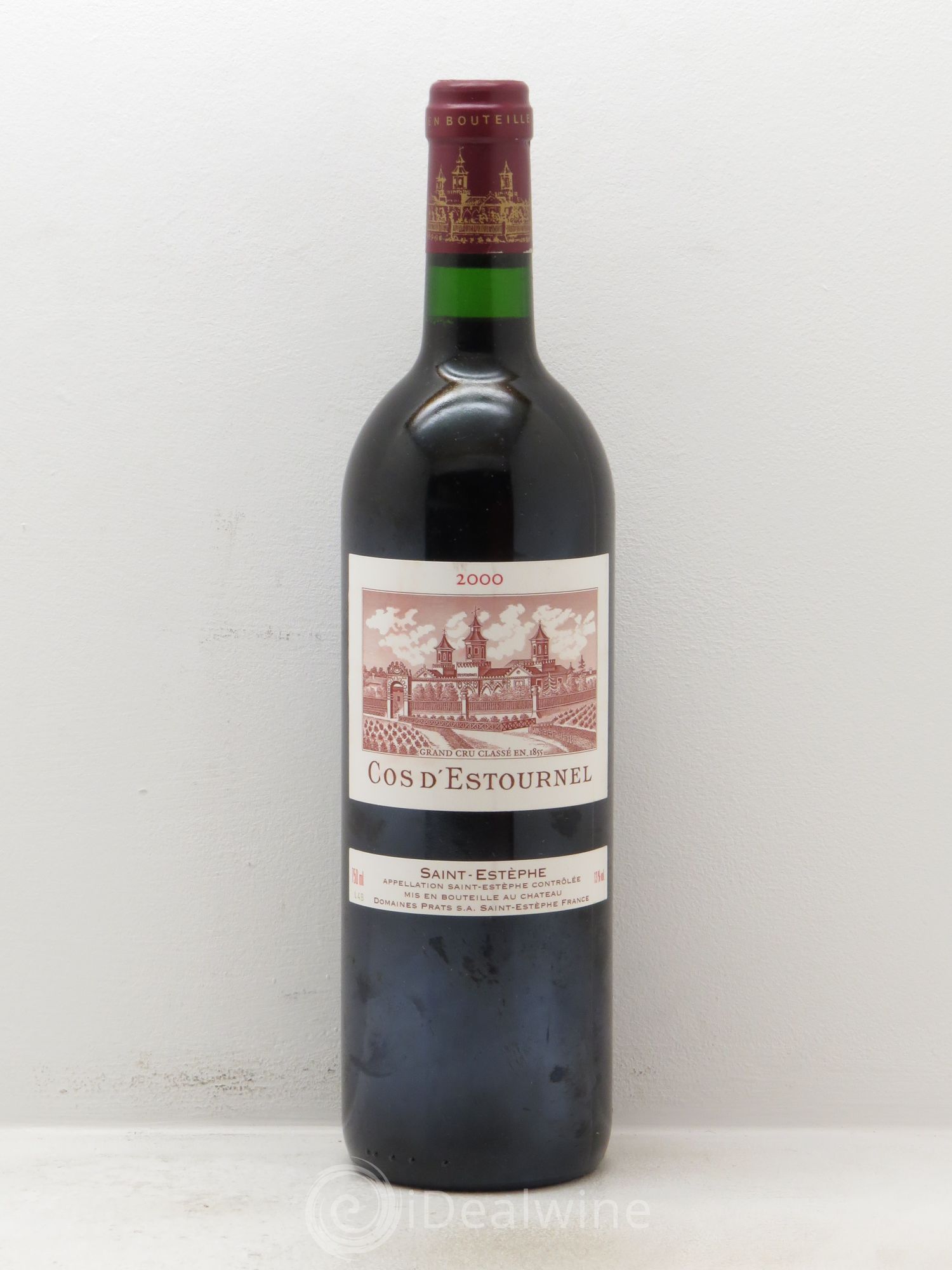 Cos d'Estournel 2ème Grand Cru Classé 2000 - Lot de 1 bouteille - 0