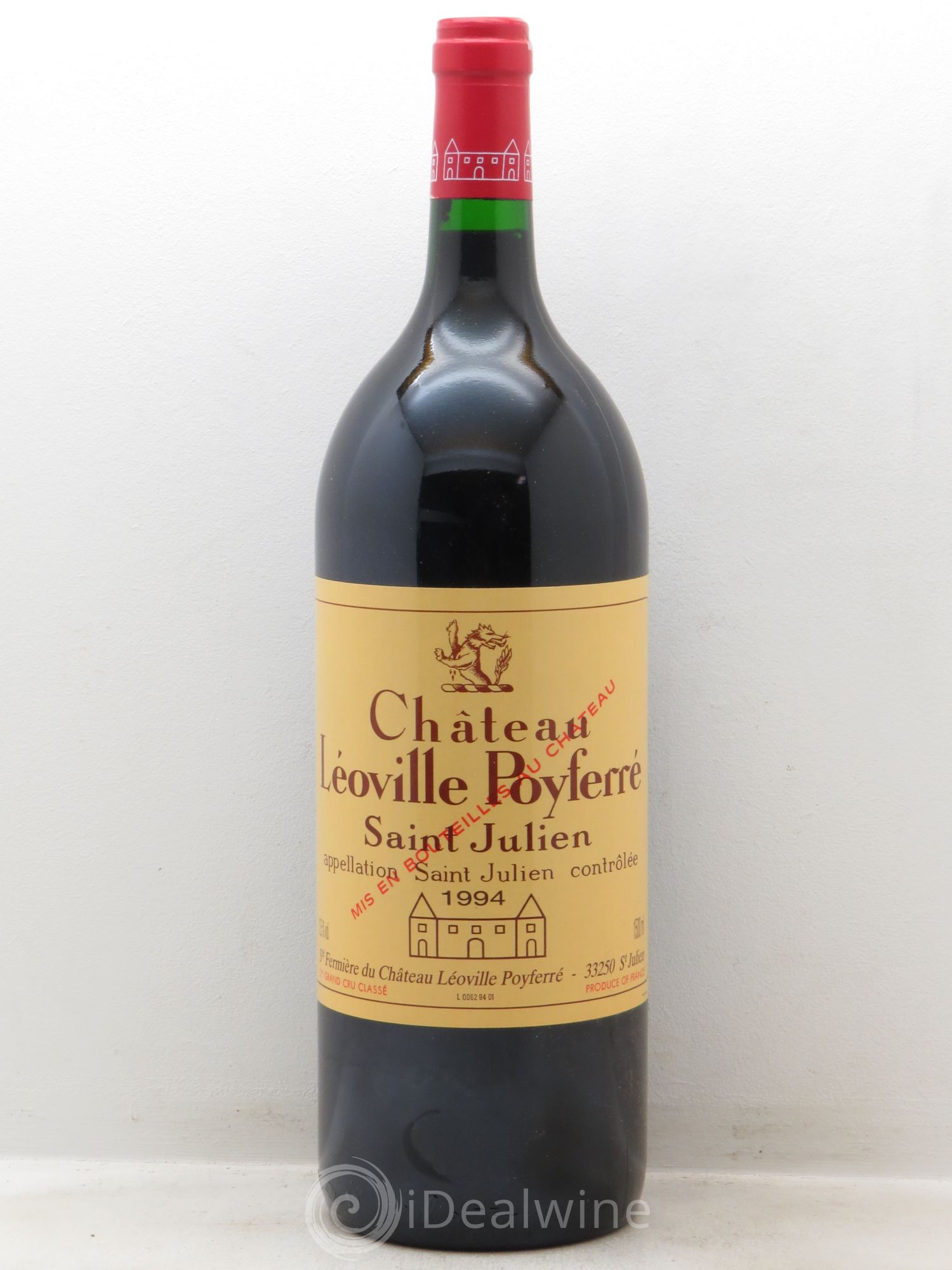 Château Léoville Poyferré 2ème Grand Cru Classé 1994 - Lot de 1 magnum - 0