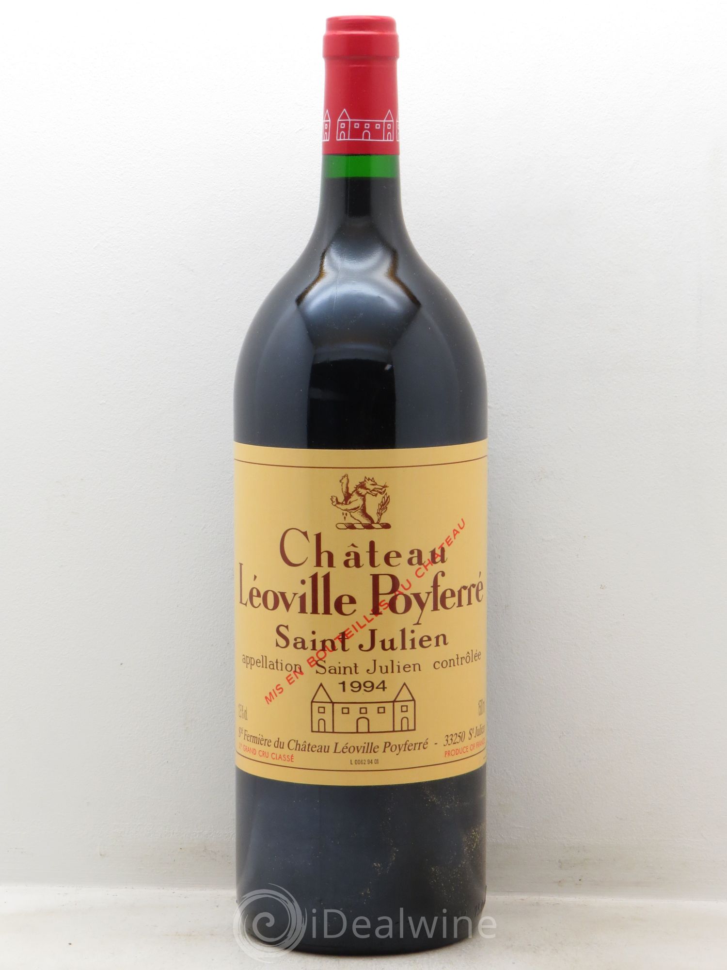 Château Léoville Poyferré 2ème Grand Cru Classé 1994 - Lot de 1 magnum - 0
