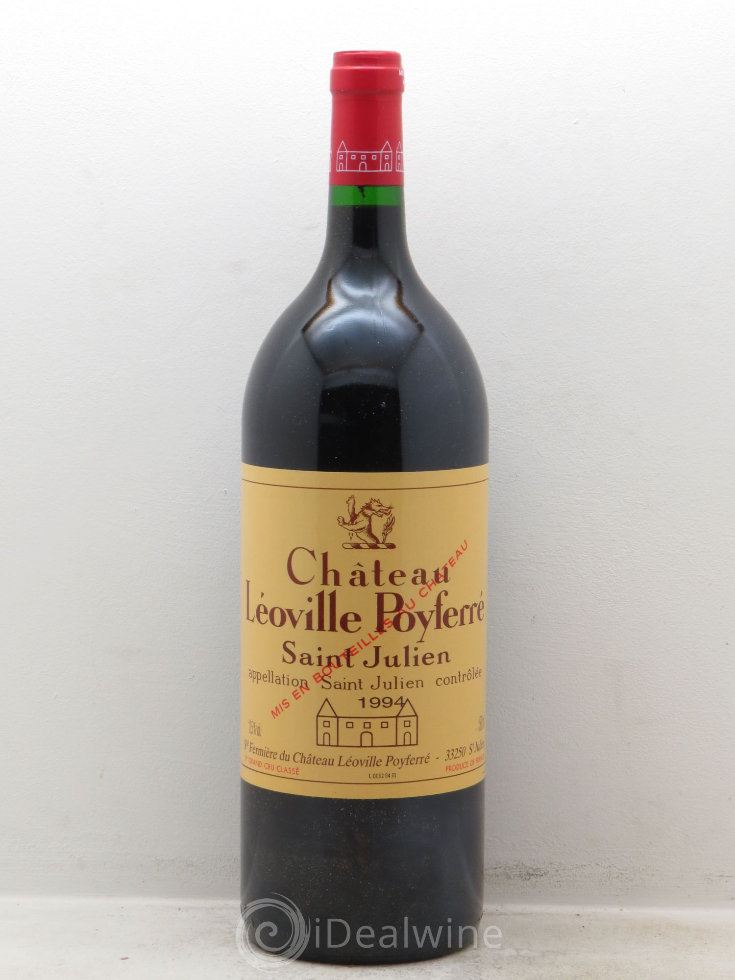 Château Léoville Barton 2ème Grand Cru Classé 1994 - Lot de 1 magnum - 0