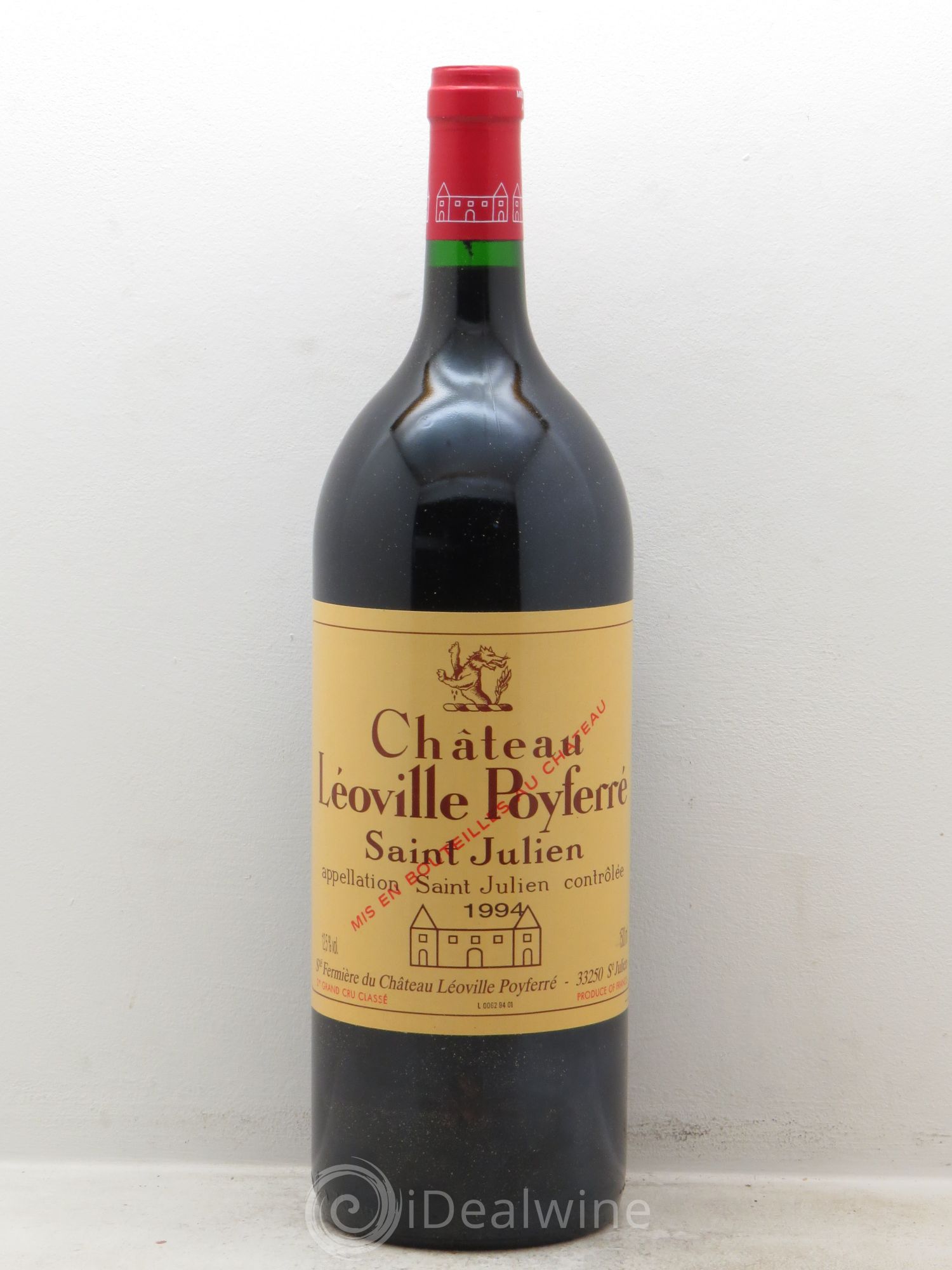 Château Léoville Barton 2ème Grand Cru Classé 1994 - Lot de 1 magnum - 0