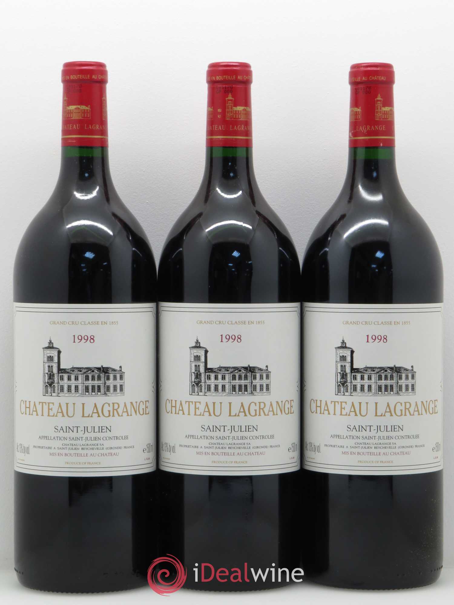 Château Lagrange 3ème Grand Cru Classé 1998 - Lot de 6 magnums - 2
