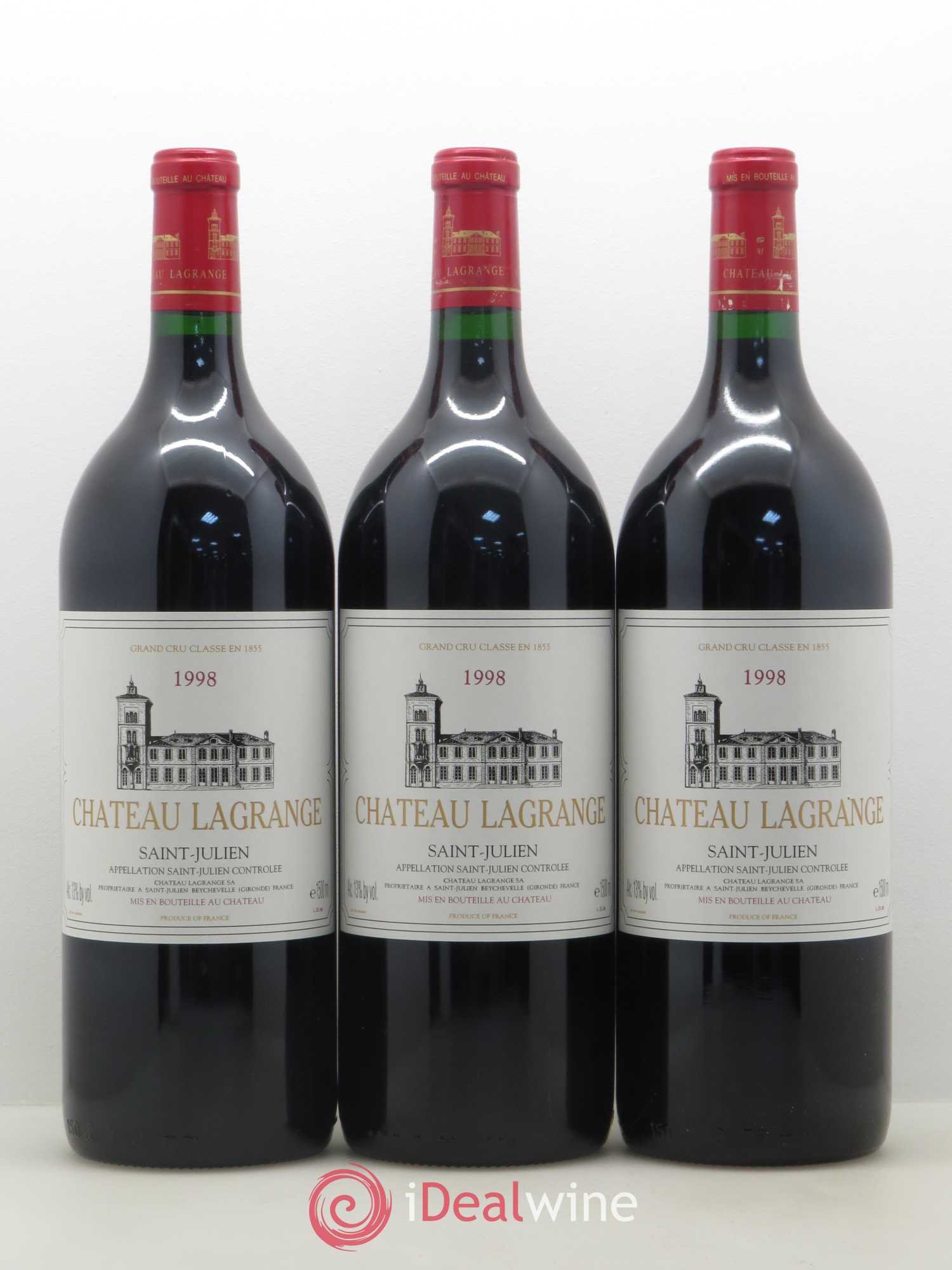 Château Lagrange 3ème Grand Cru Classé 1998 - Lot de 6 magnums - 2