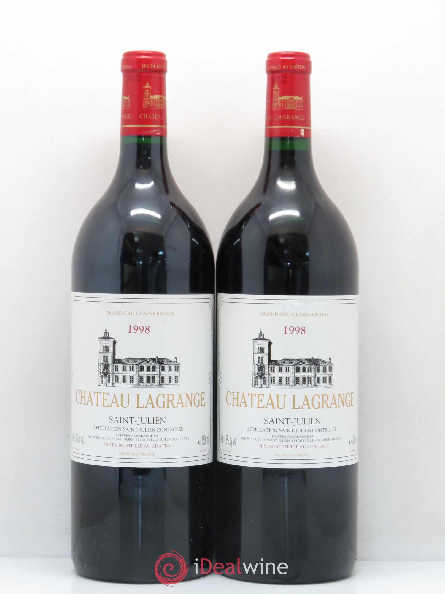 Château Lagrange 3ème Grand Cru Classé 1998 - Lot de 5 magnums - 2
